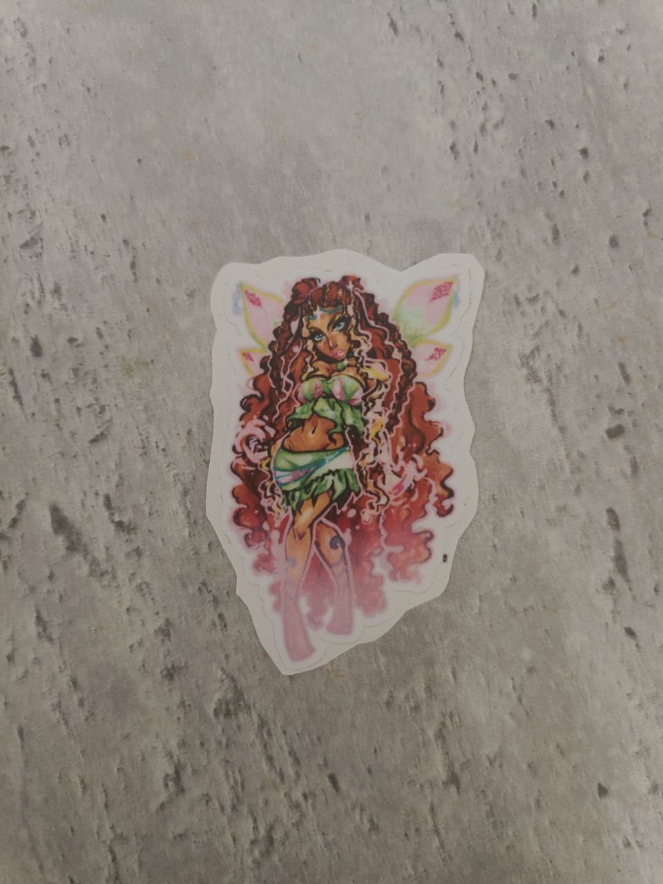 Стикер 7 на 7 Лейла Энчантикс