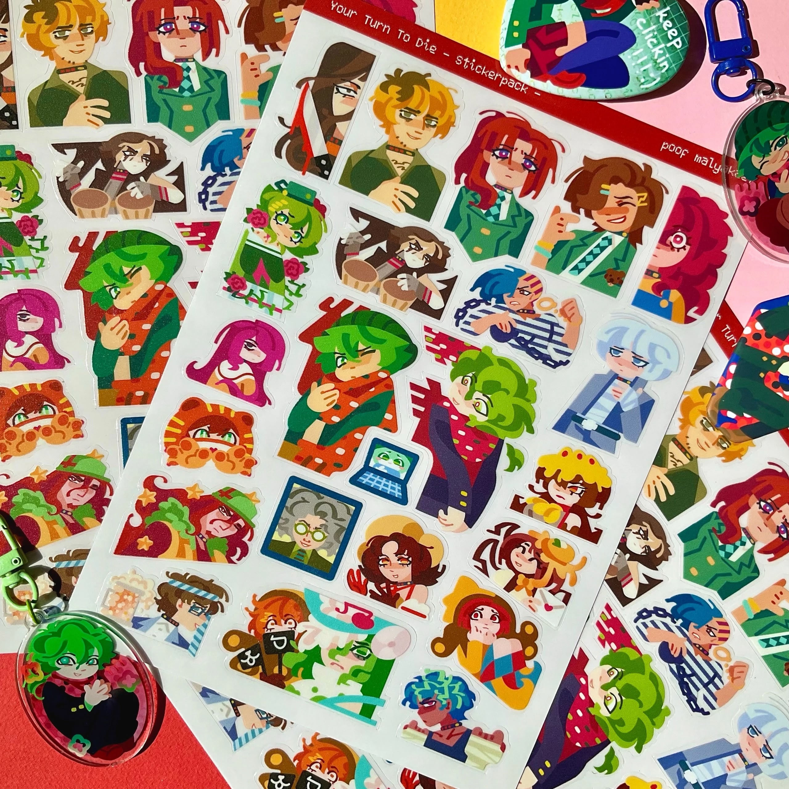 Наклейки YTTD Каст