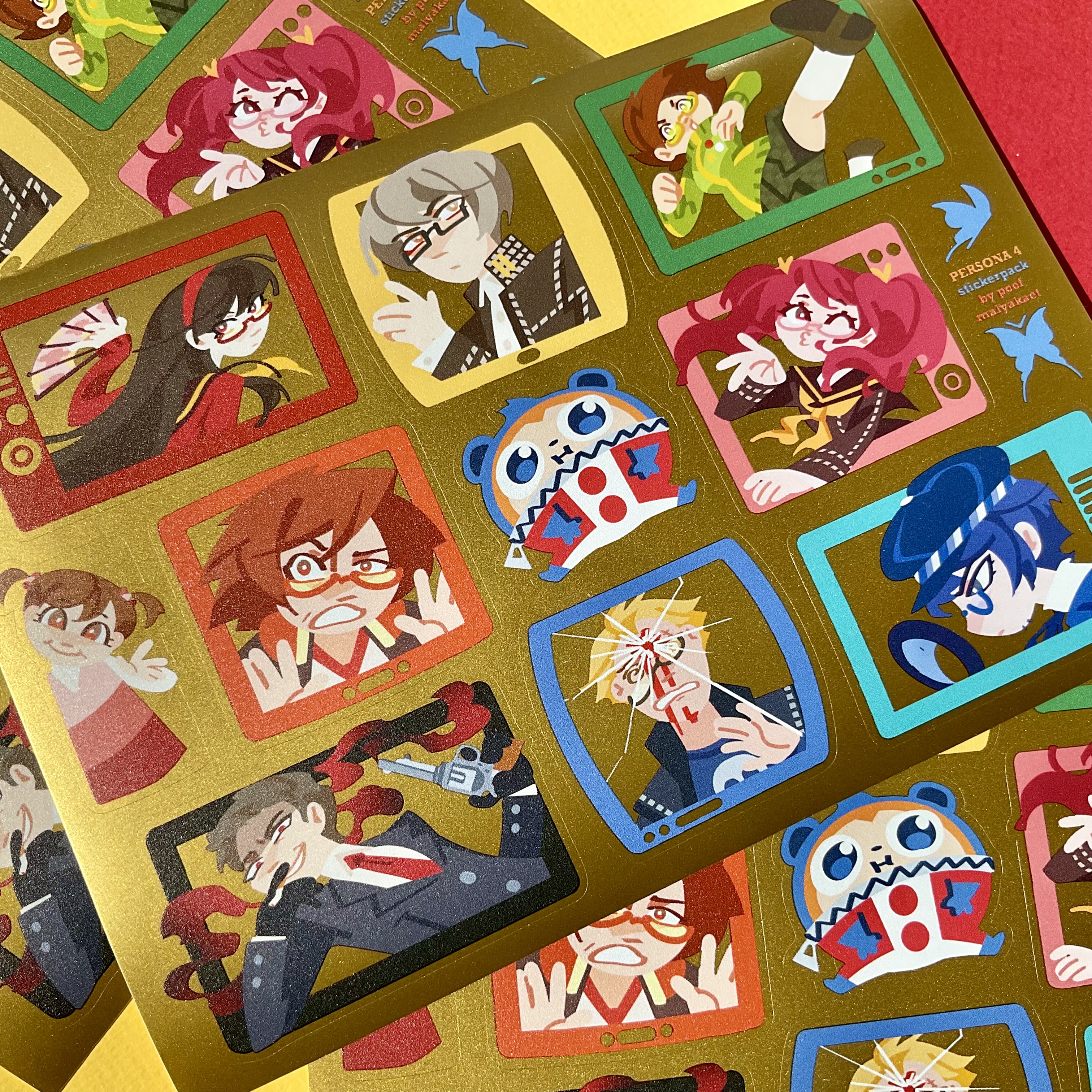 Наклейки Персона 4