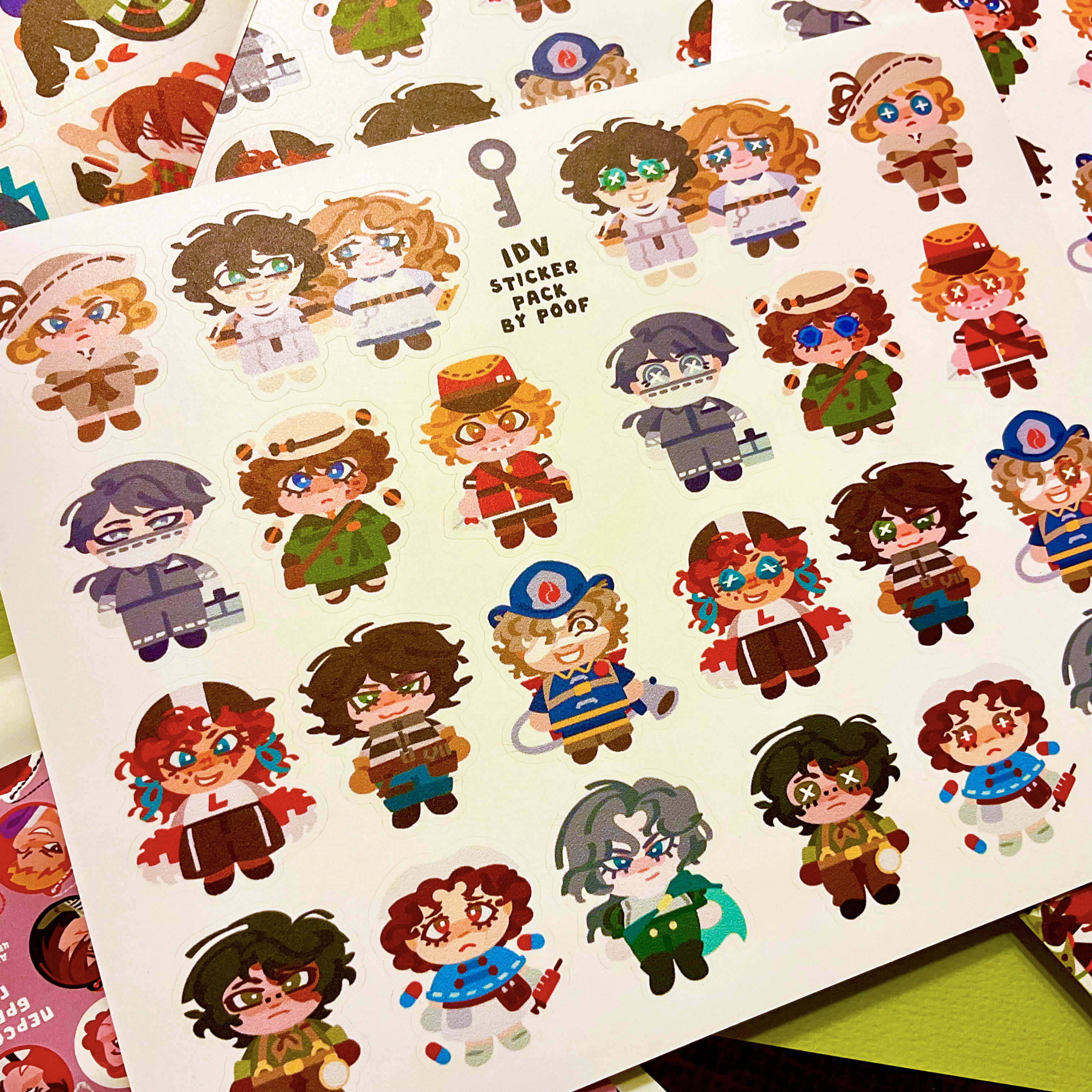 Наклейки Identiti V