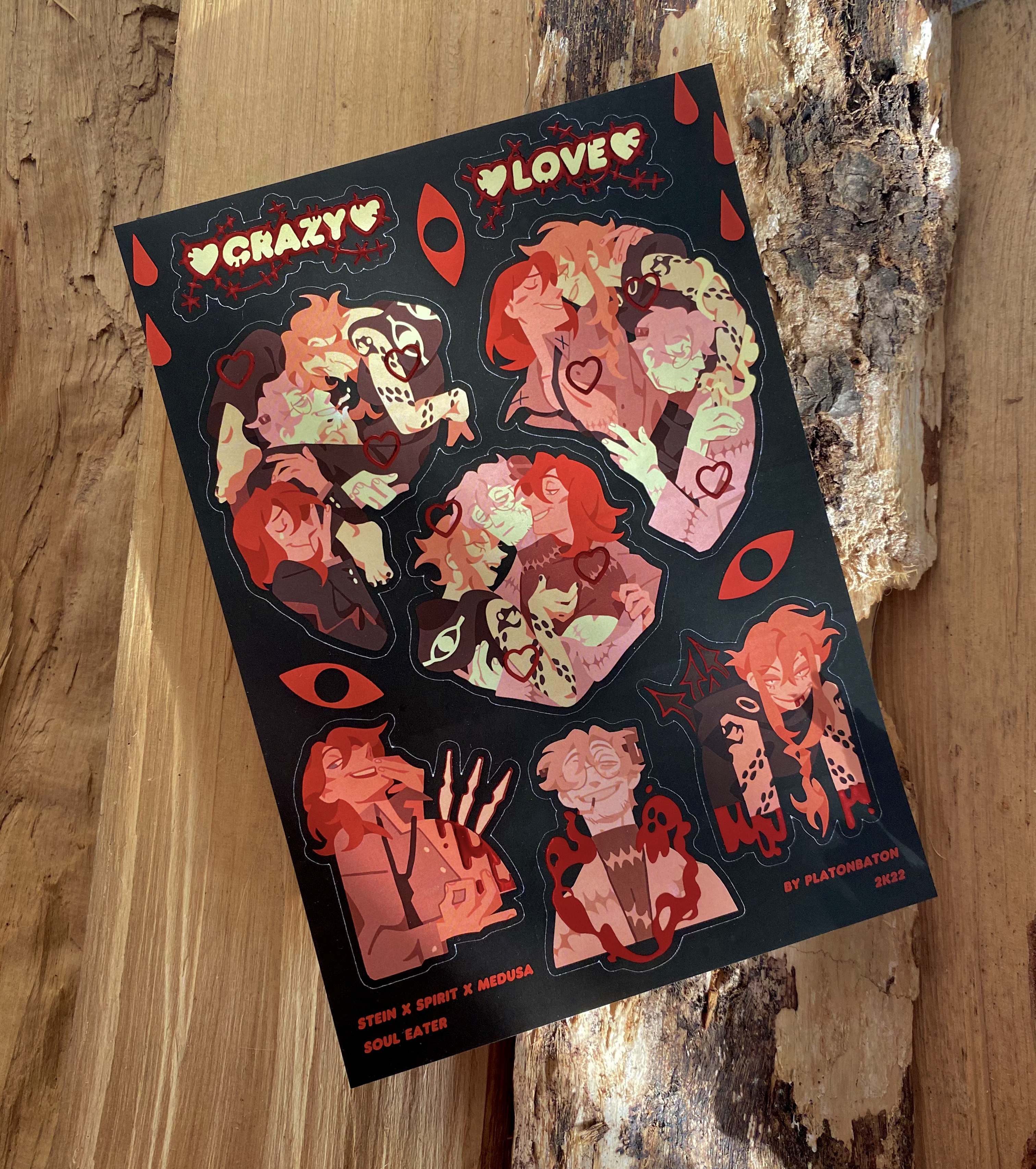 Стикерпак СпиритШтейнМедуза