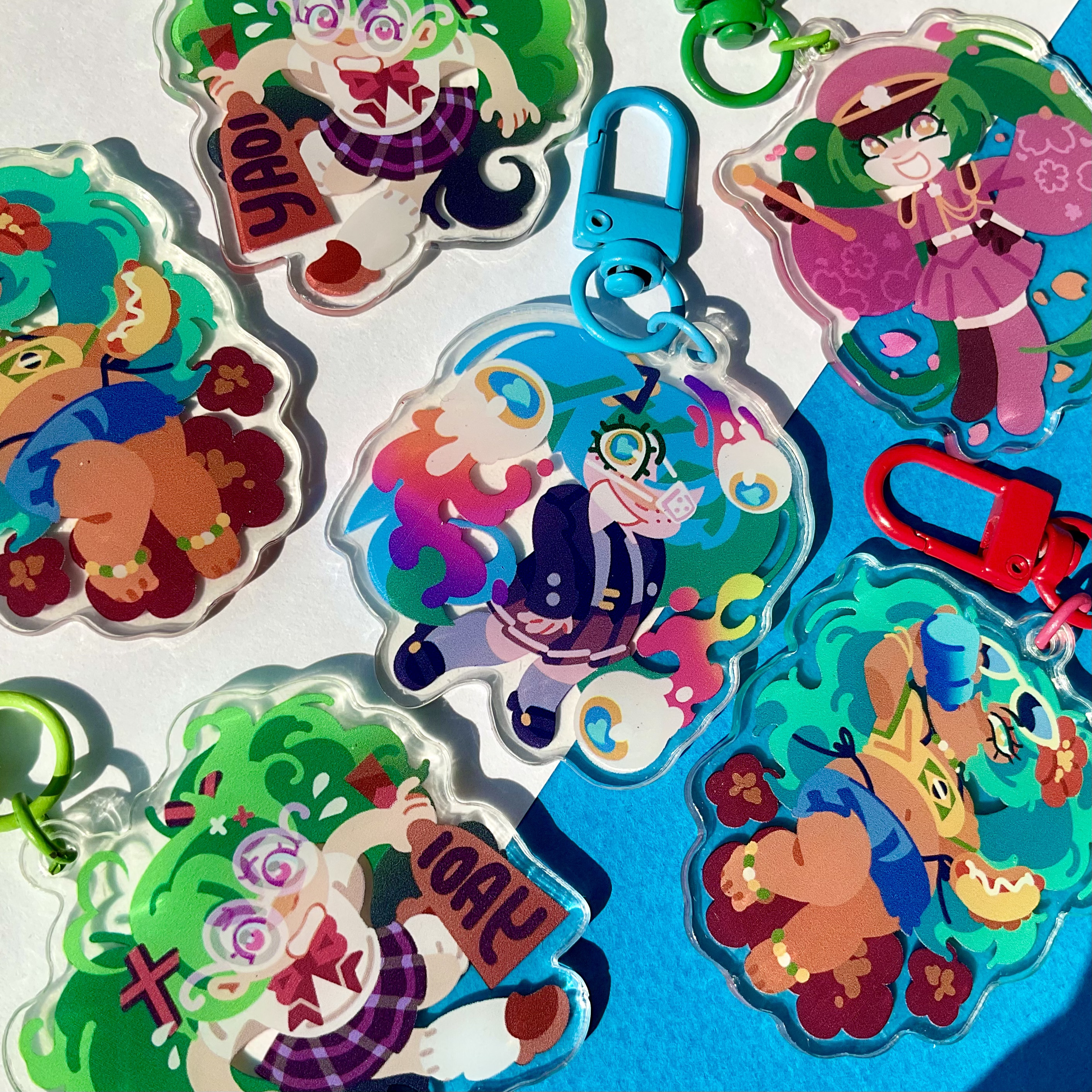 Мику брелки гача