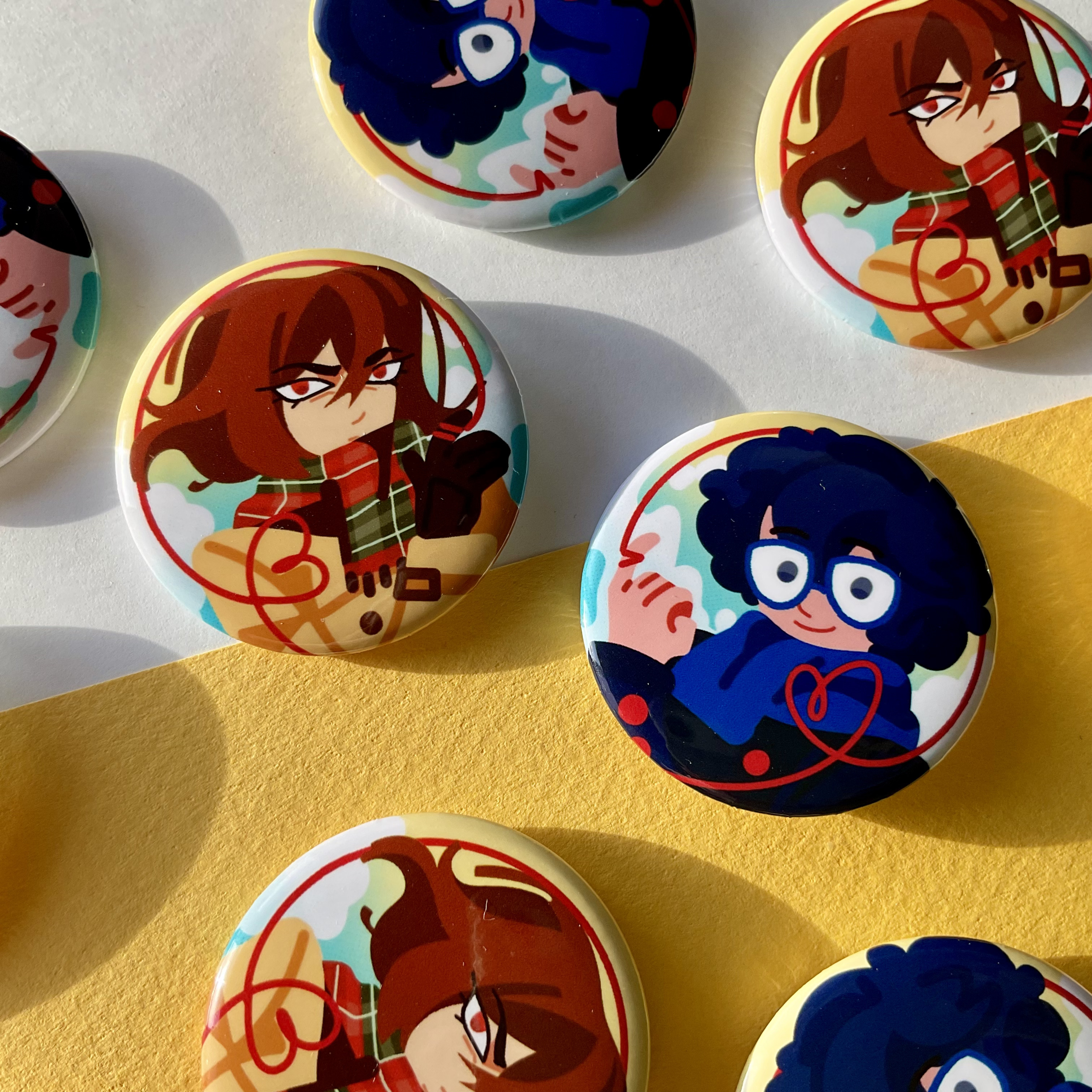 Значки ПЕРСОНА 5 Шуаке