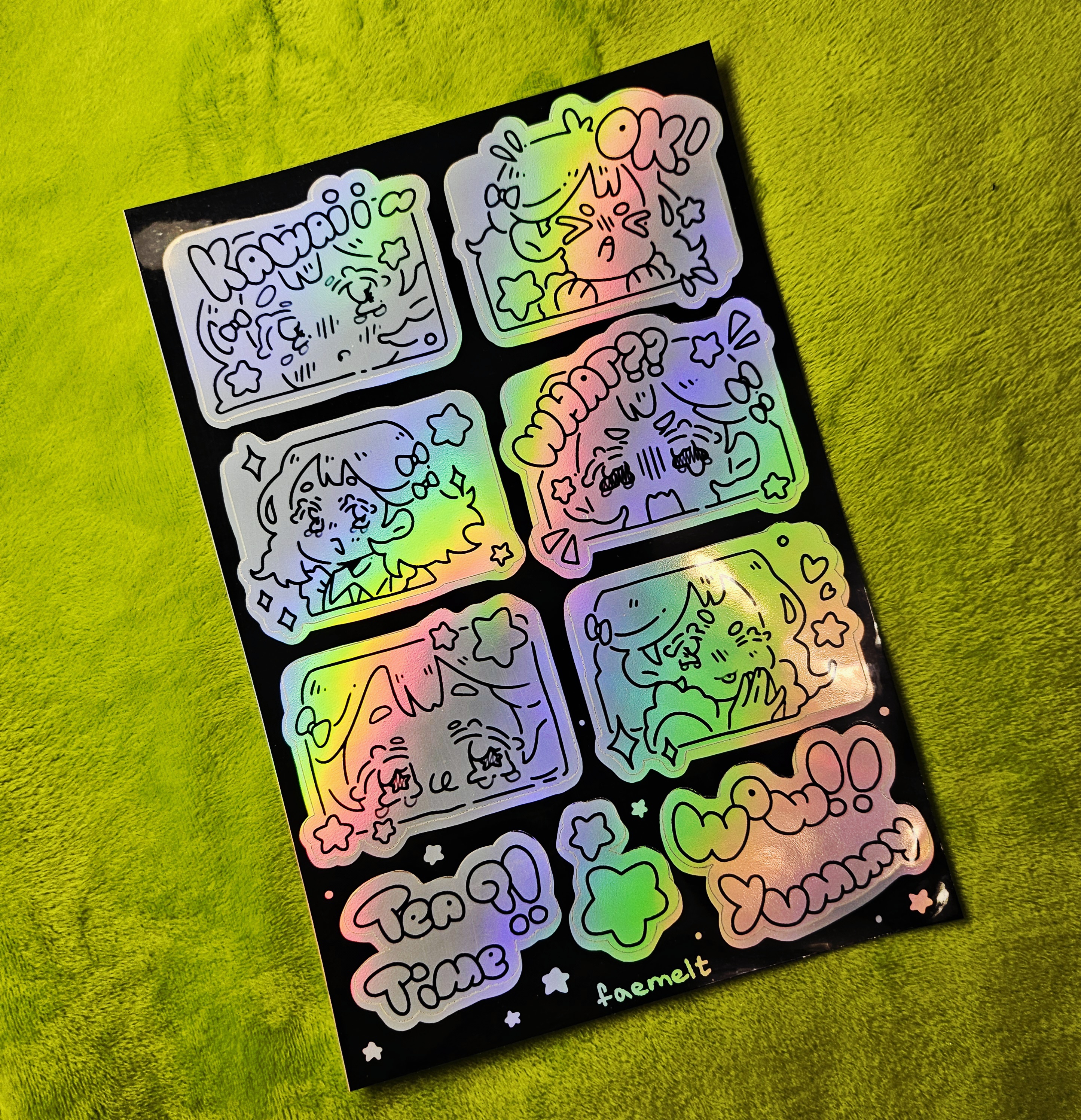 Стикерпак А5 голо мордочки