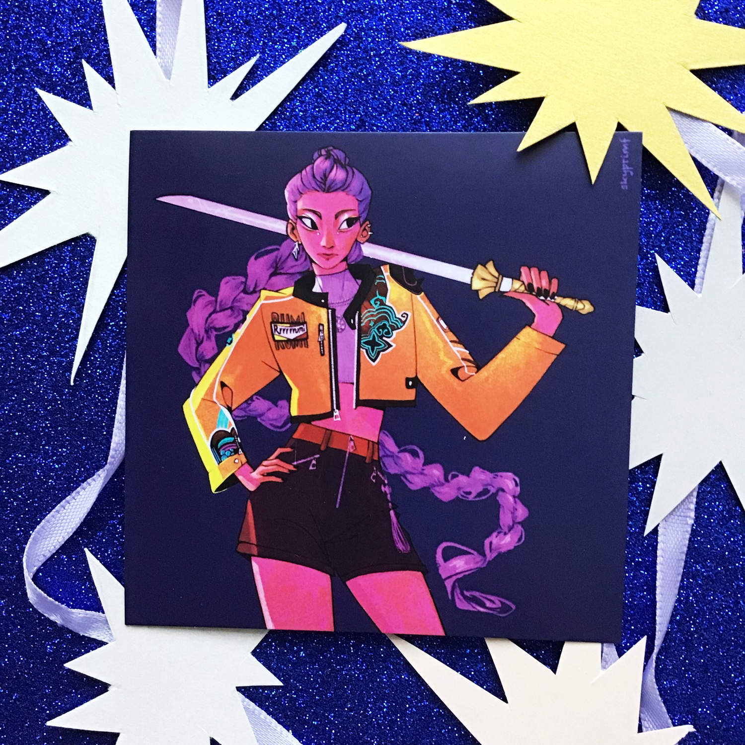 Открытка Руми. Кей-поп-охотницы на демонов