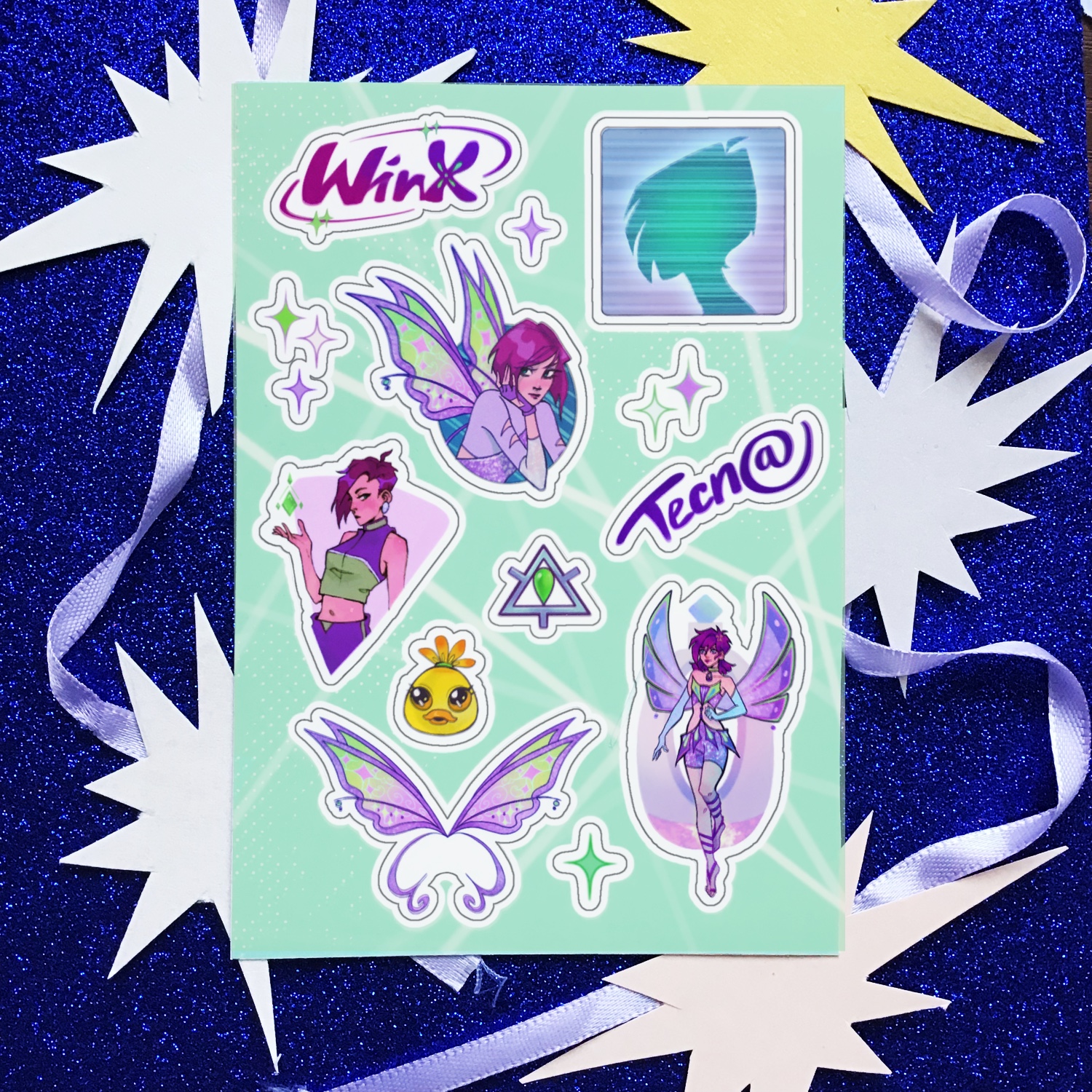 Стикерпак Текна