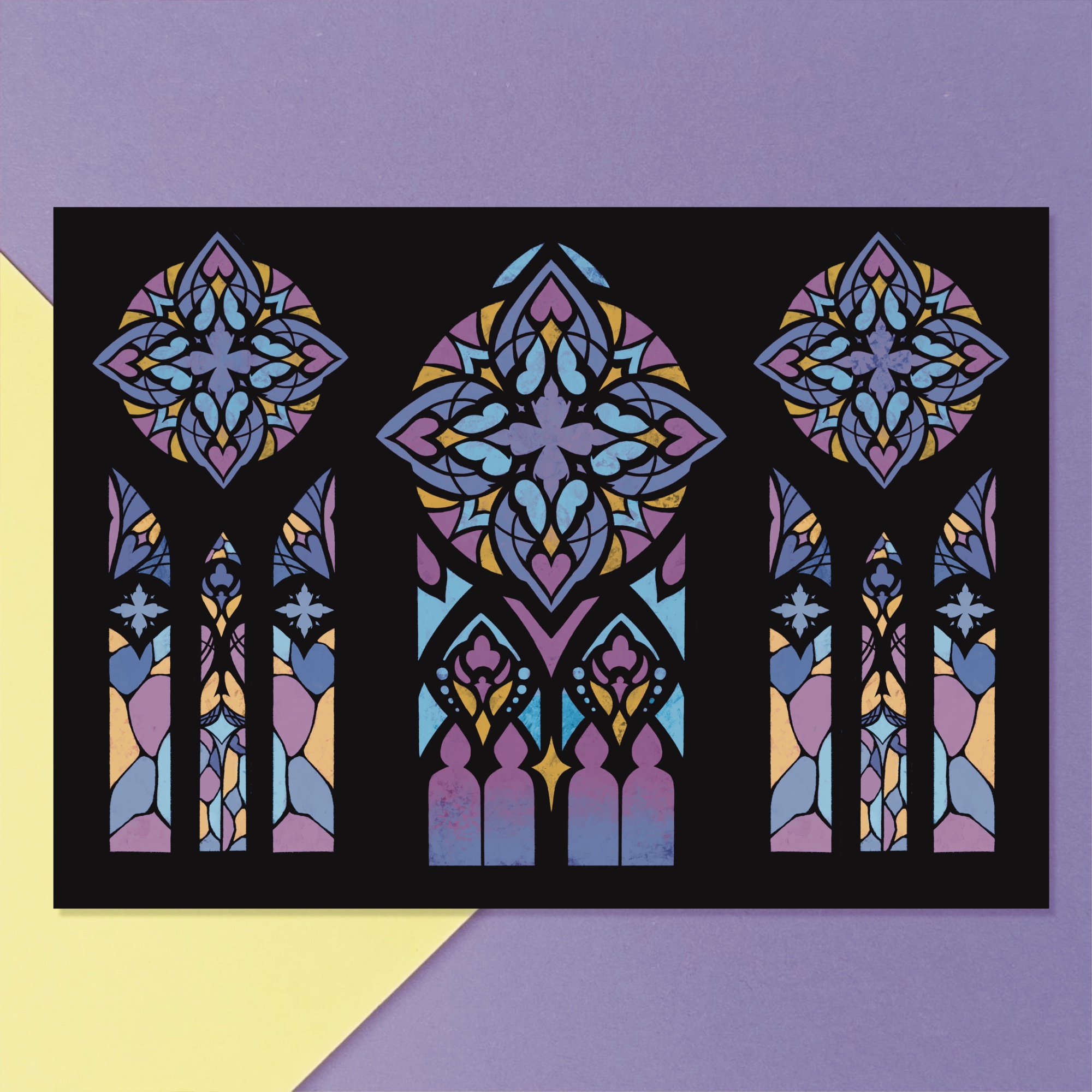 Стикерпак А5 Витраж