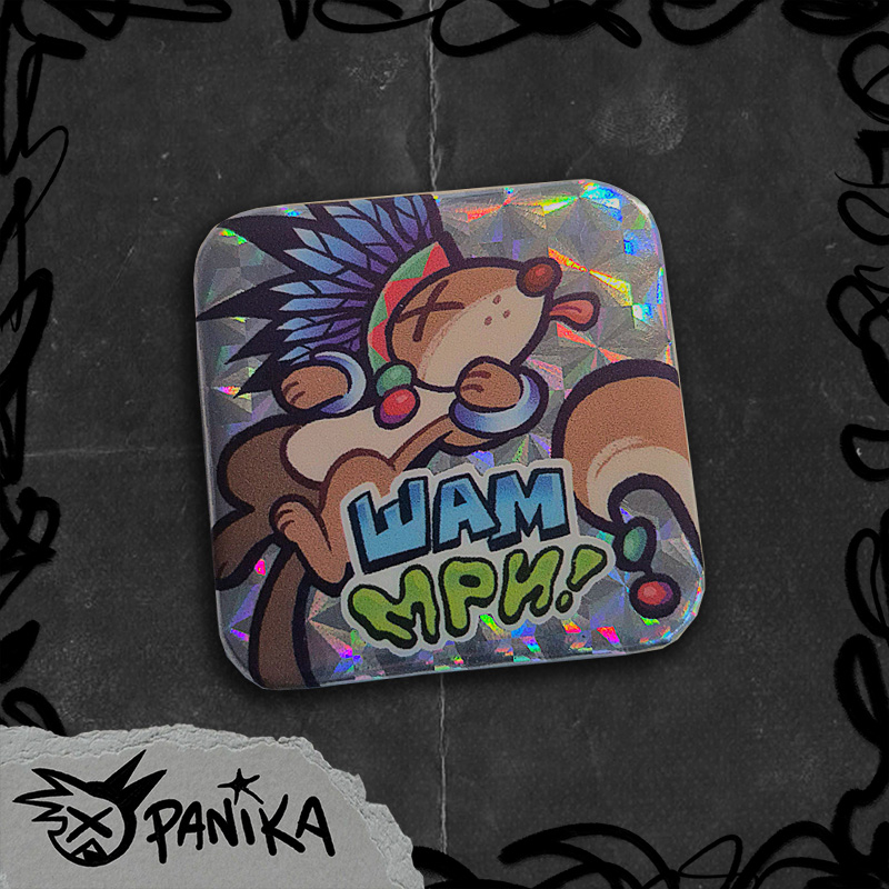 Значок "Трагедия белок"