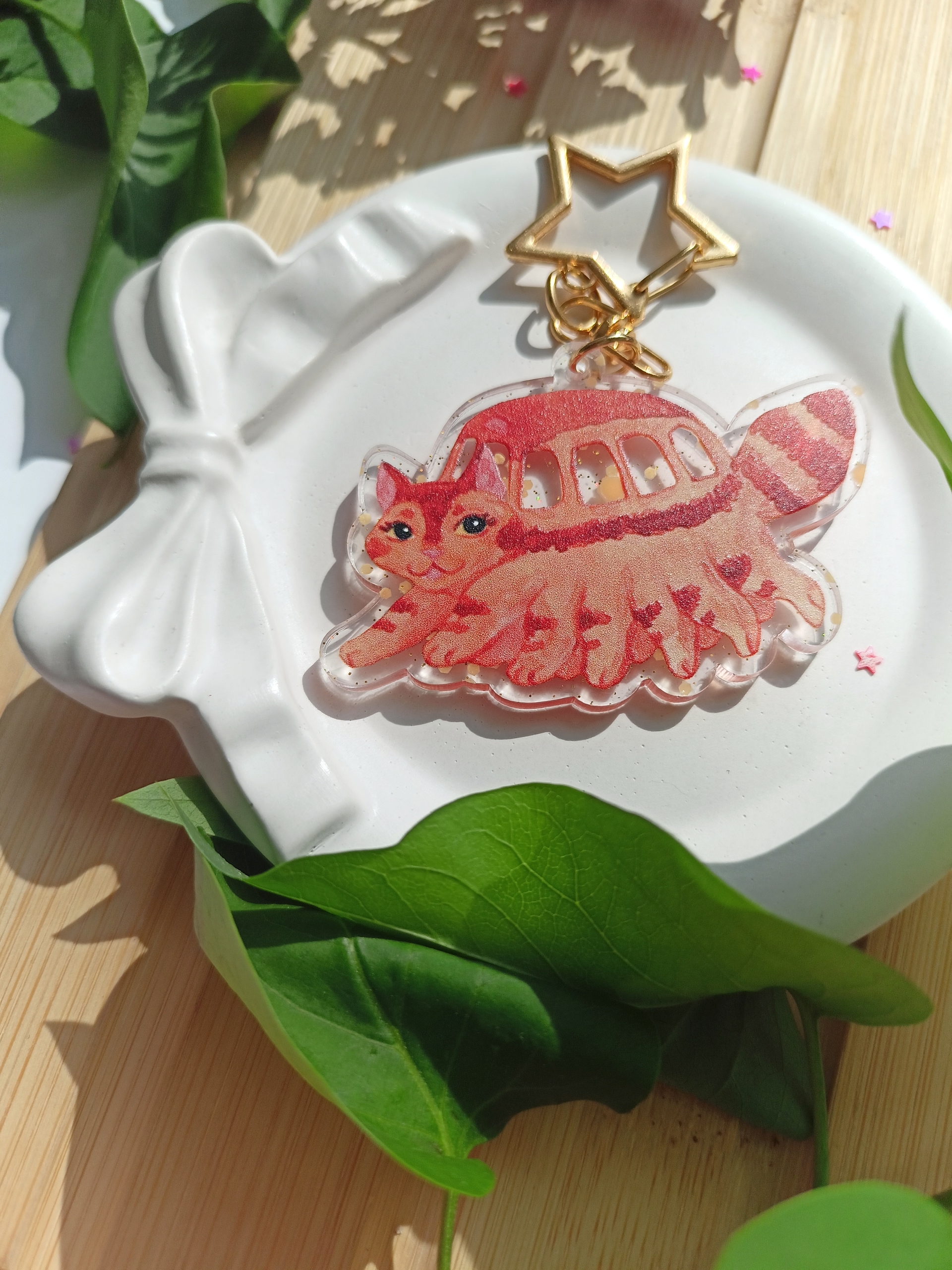 Брелок Котобус люминесц. 6см