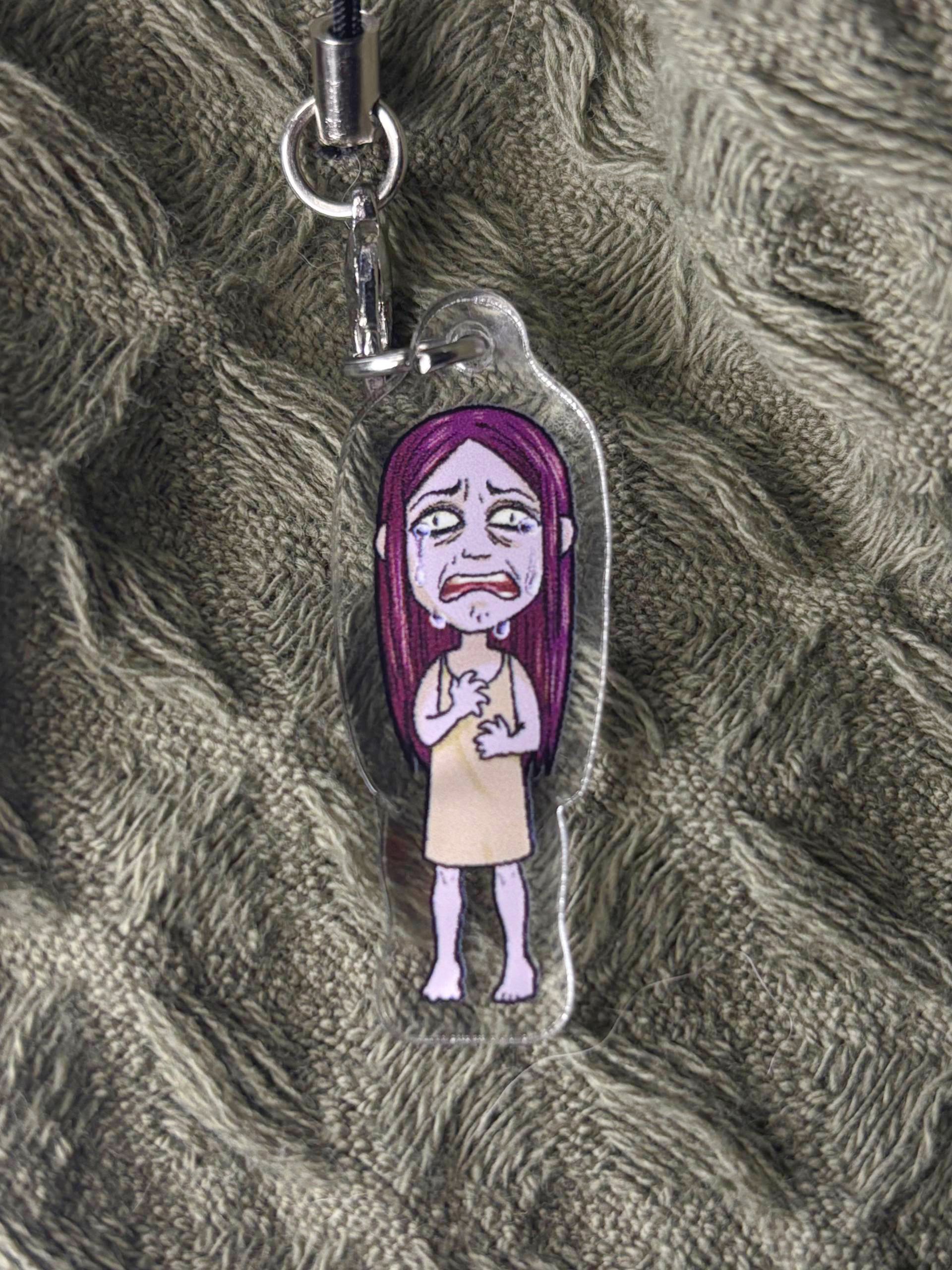 Брелок Дочь соседа No, I`m not a human