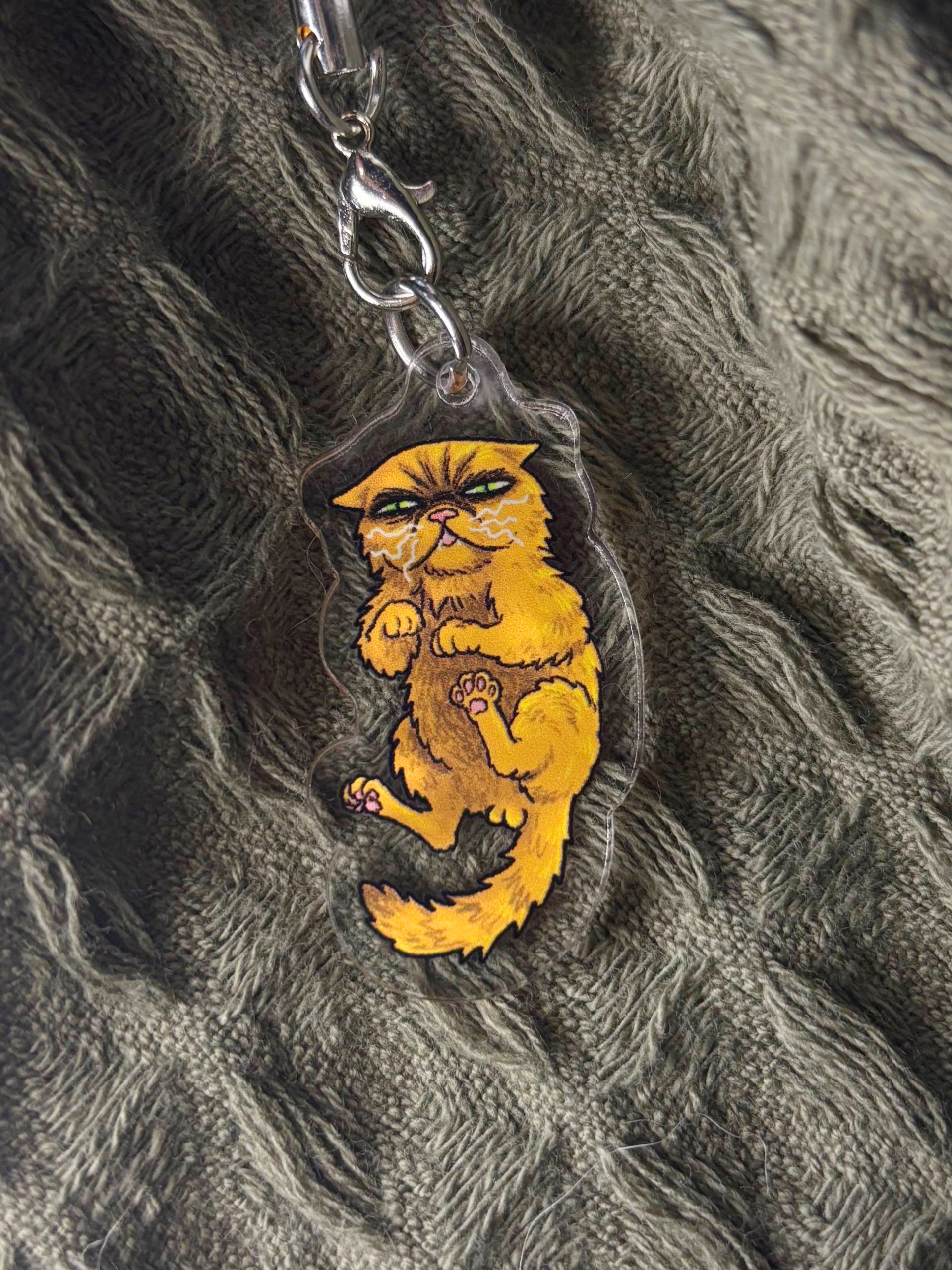 Брелок Кот No, I`m not a human