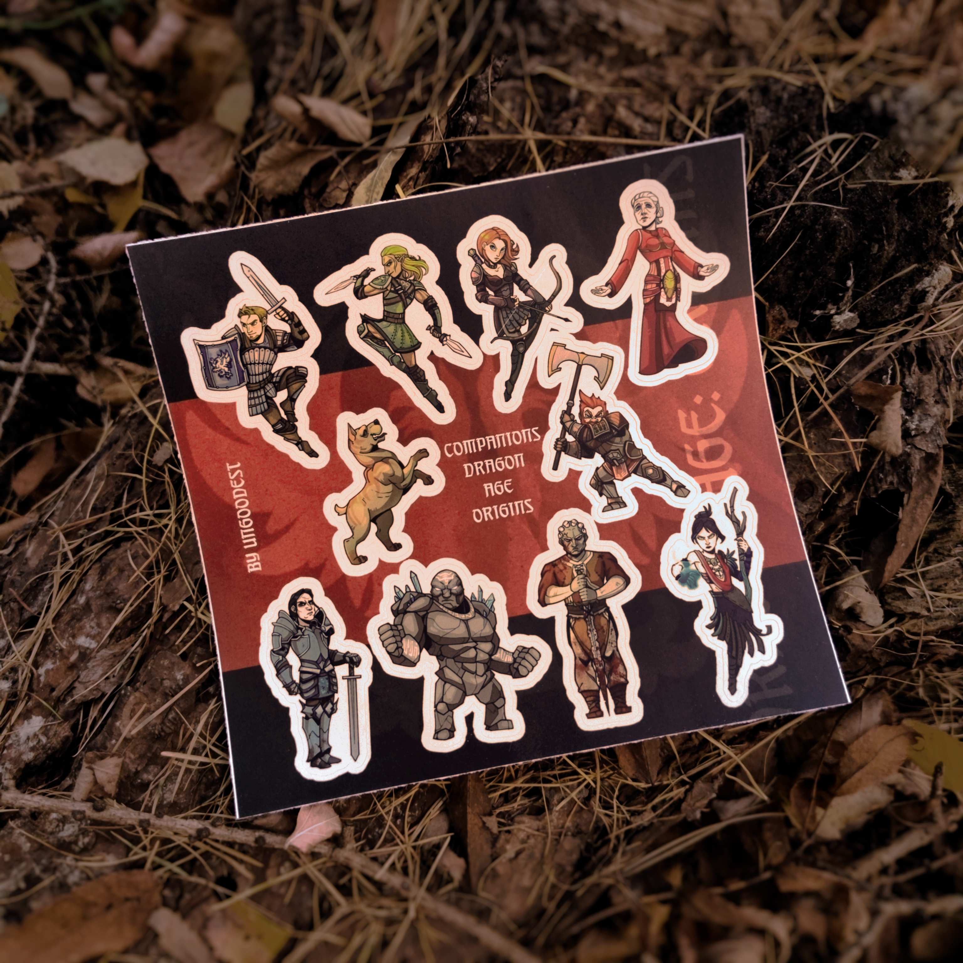 Стикерпак «Dragon Age Origins companions»