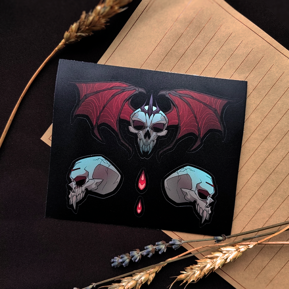 Стикерпак «Черепа»