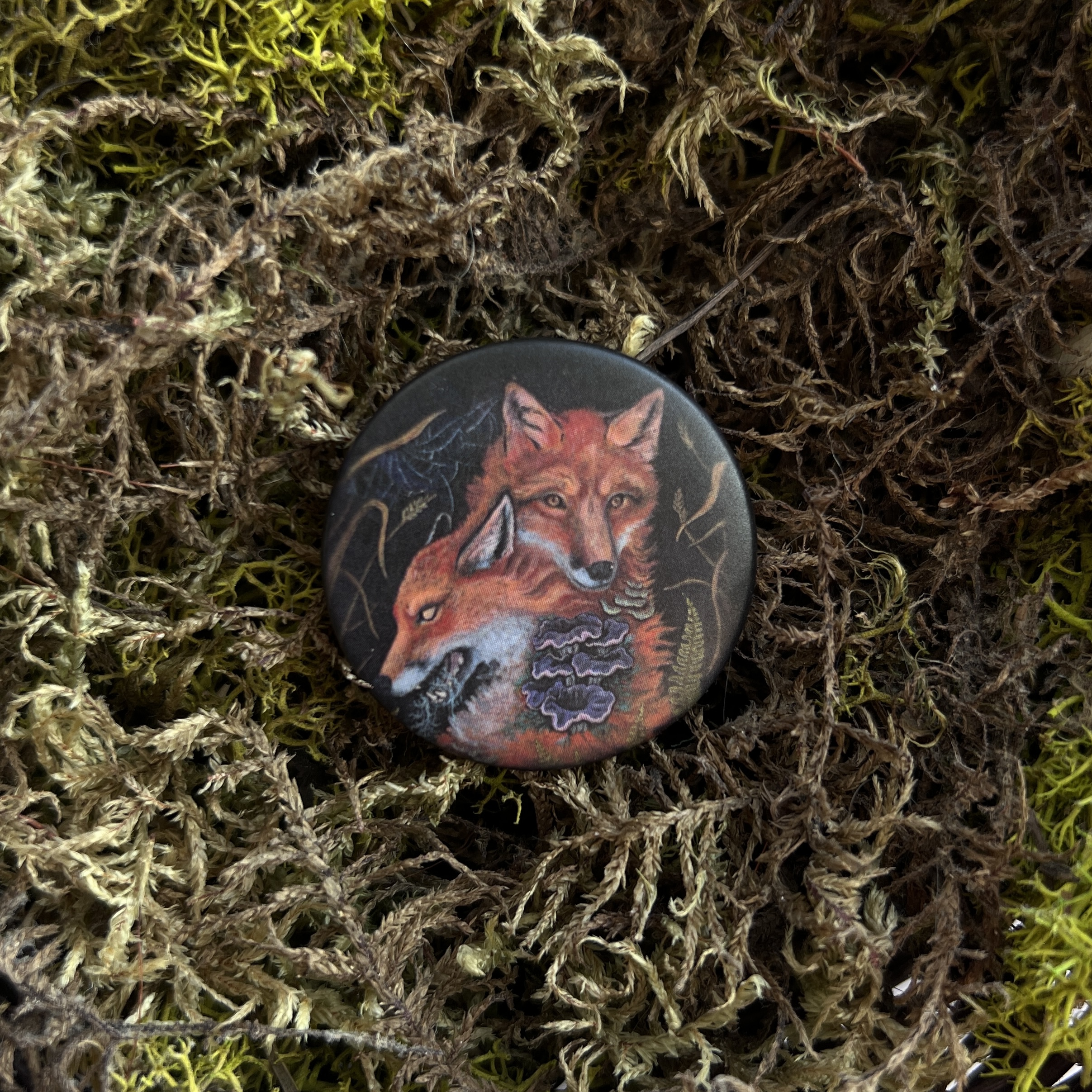 Значок лисы