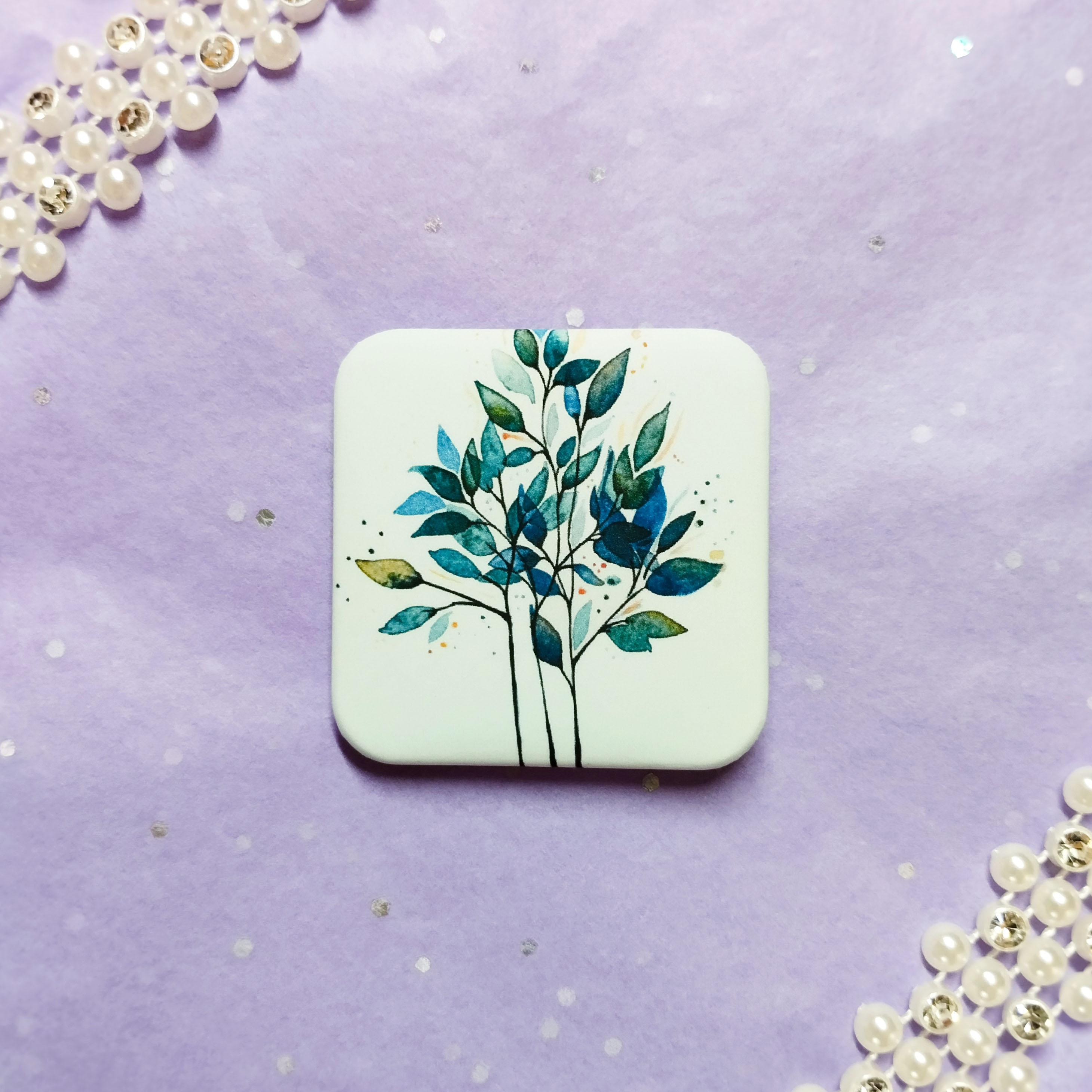 Значок Веточки квадрат