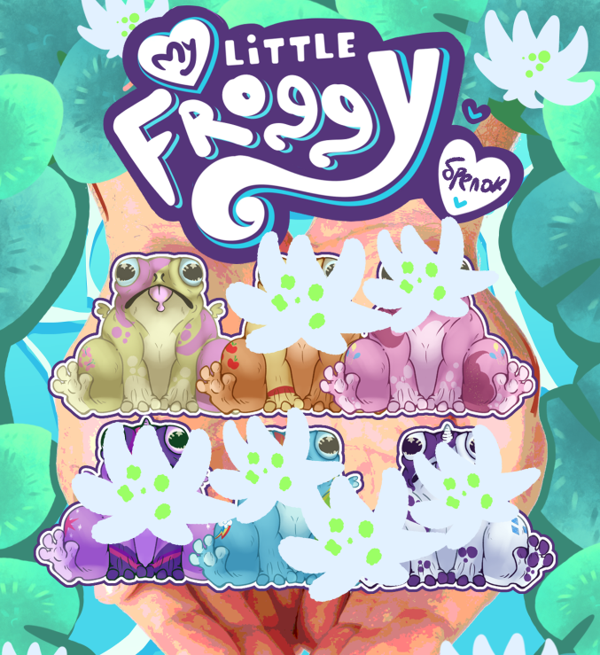 ЛЯГУХА 4см Флаттершай