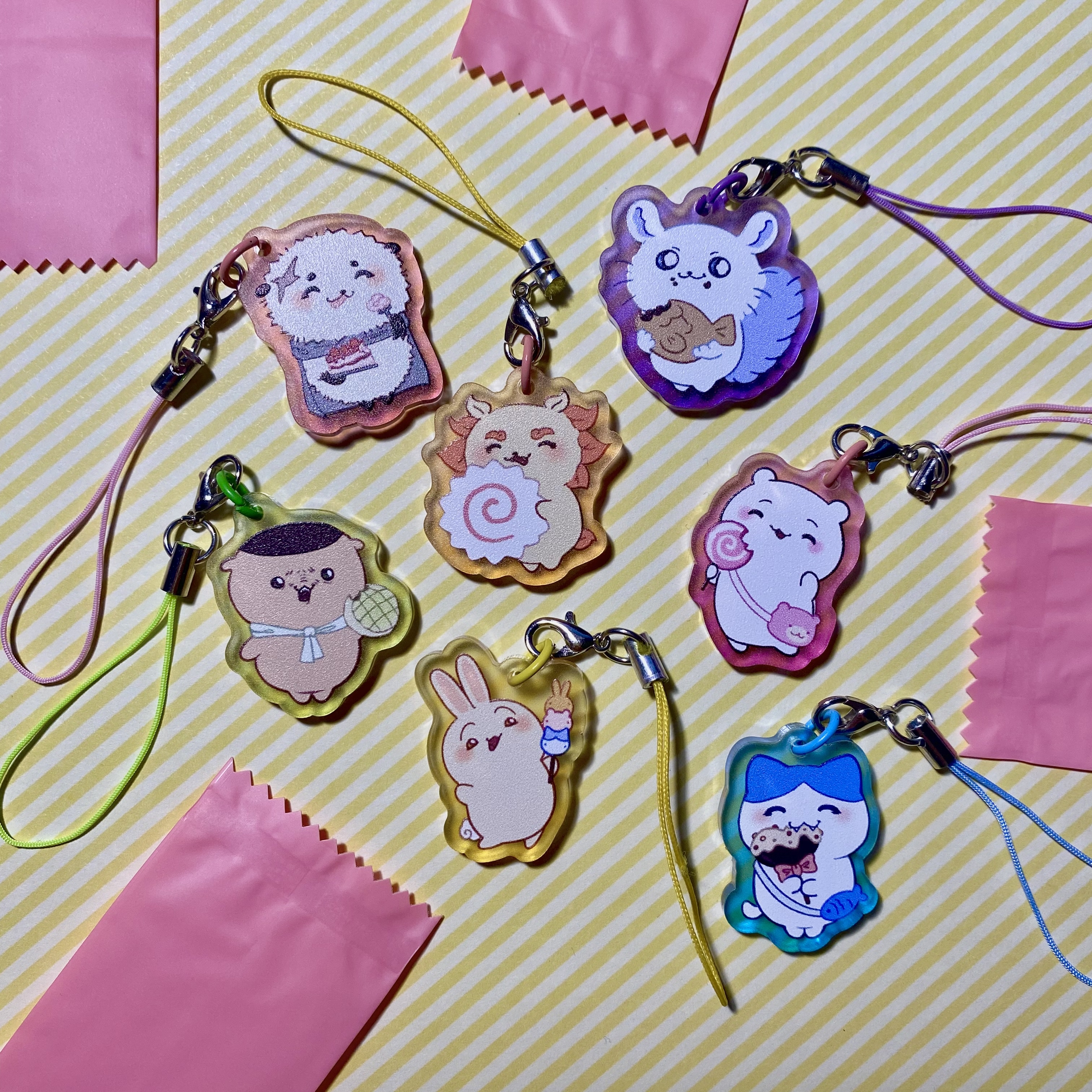 Брелковая гача "Чиикавики конфеты"