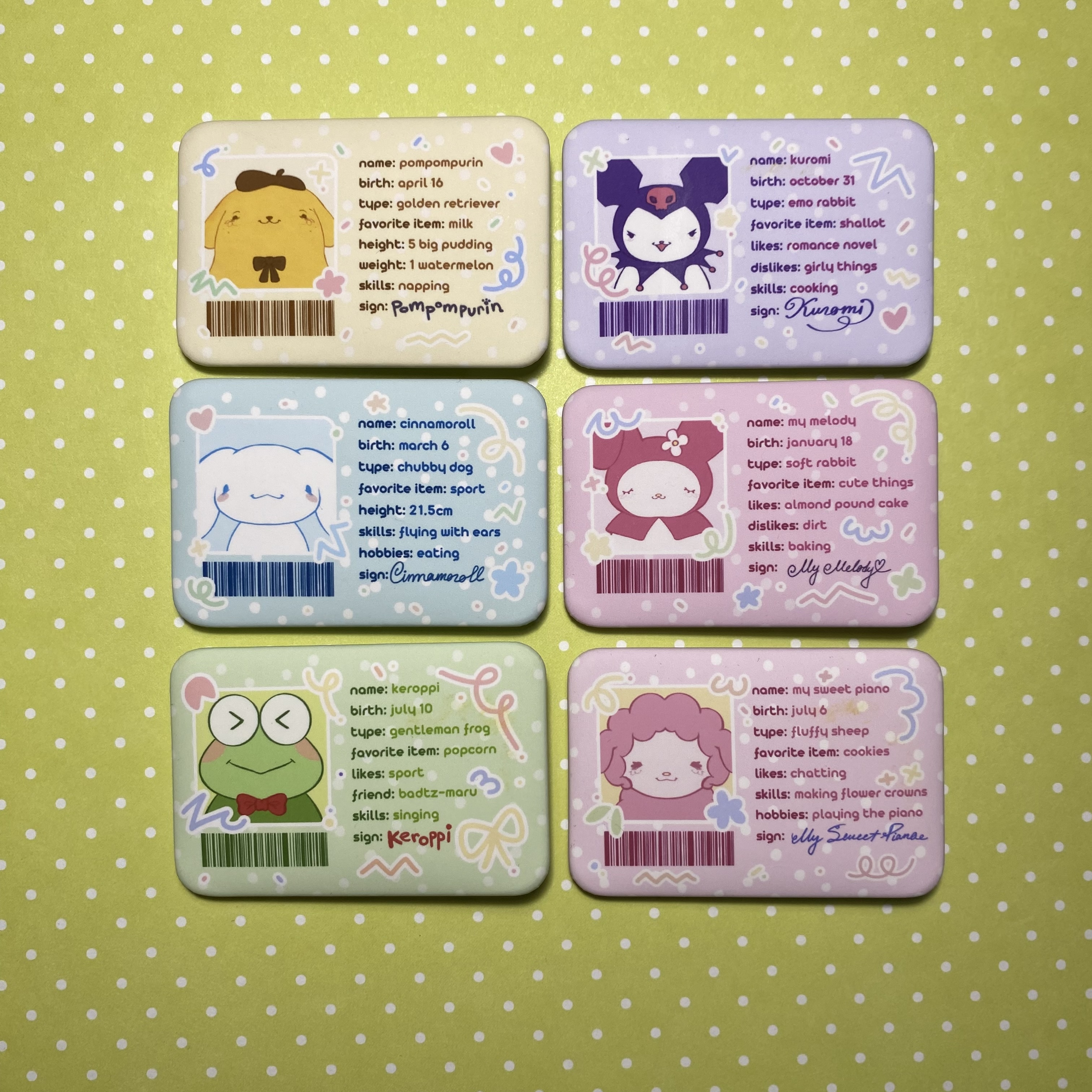 Значковая гача "Зверушки айди"