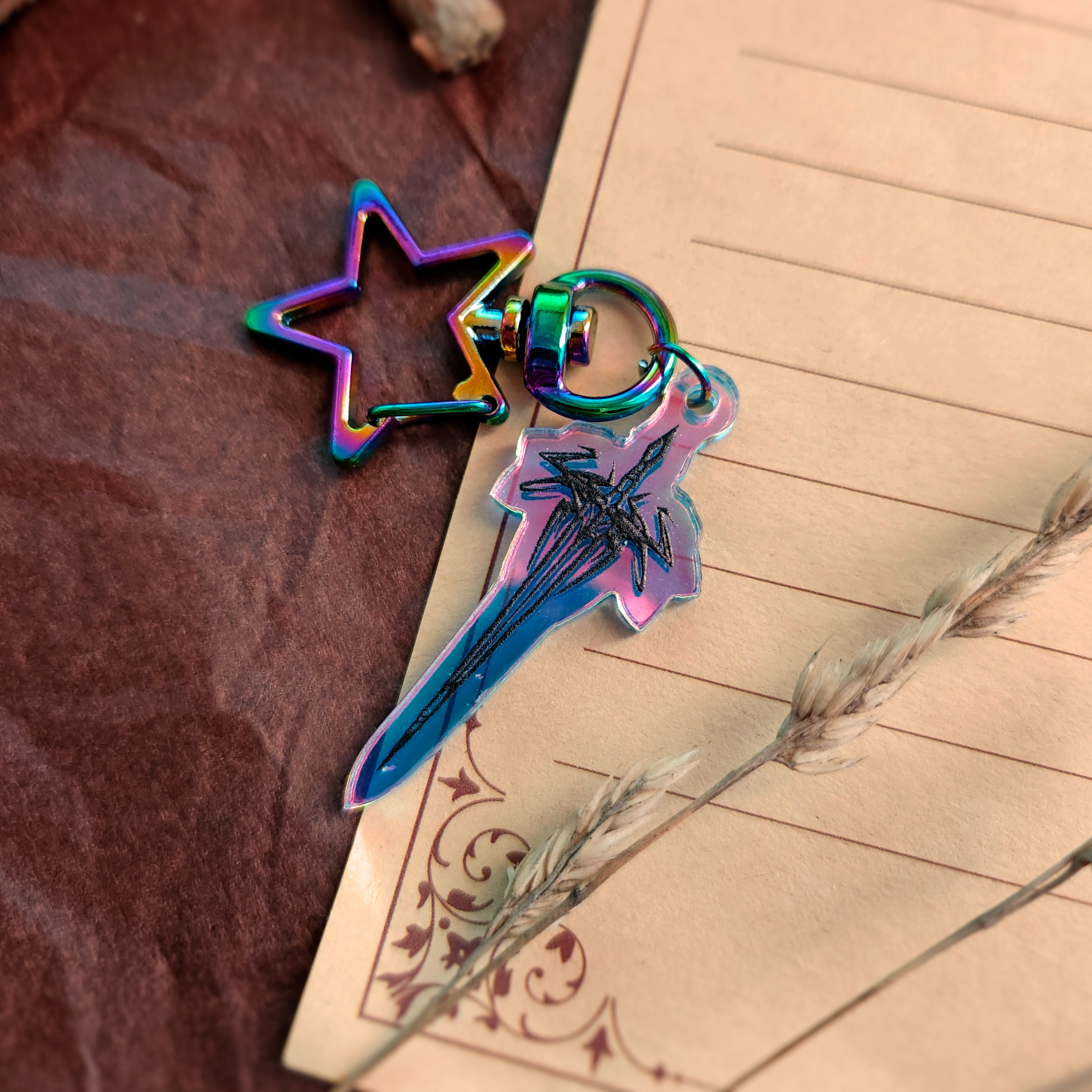 Брелок "меч" малый