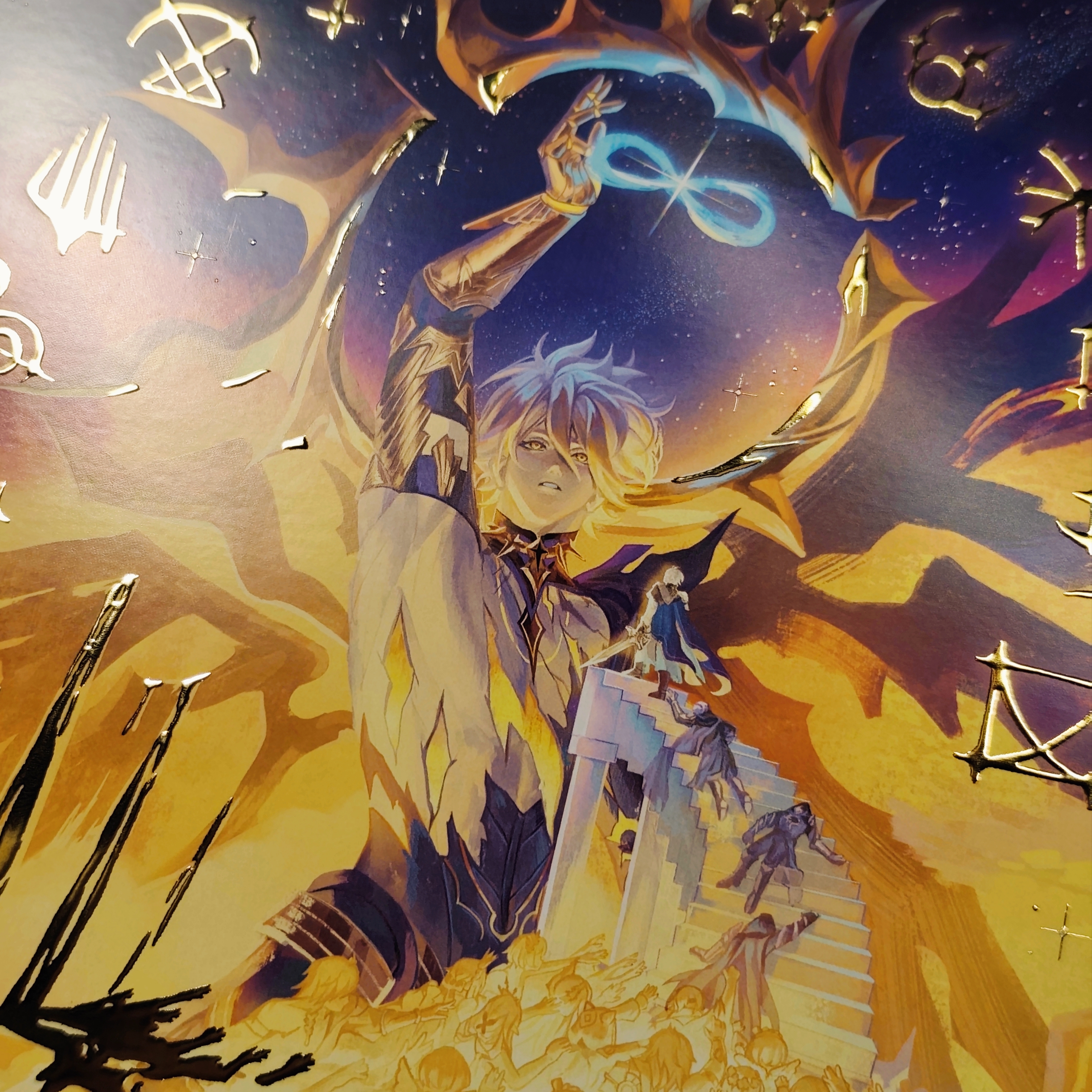 Принт с фольгой "Амфореус"