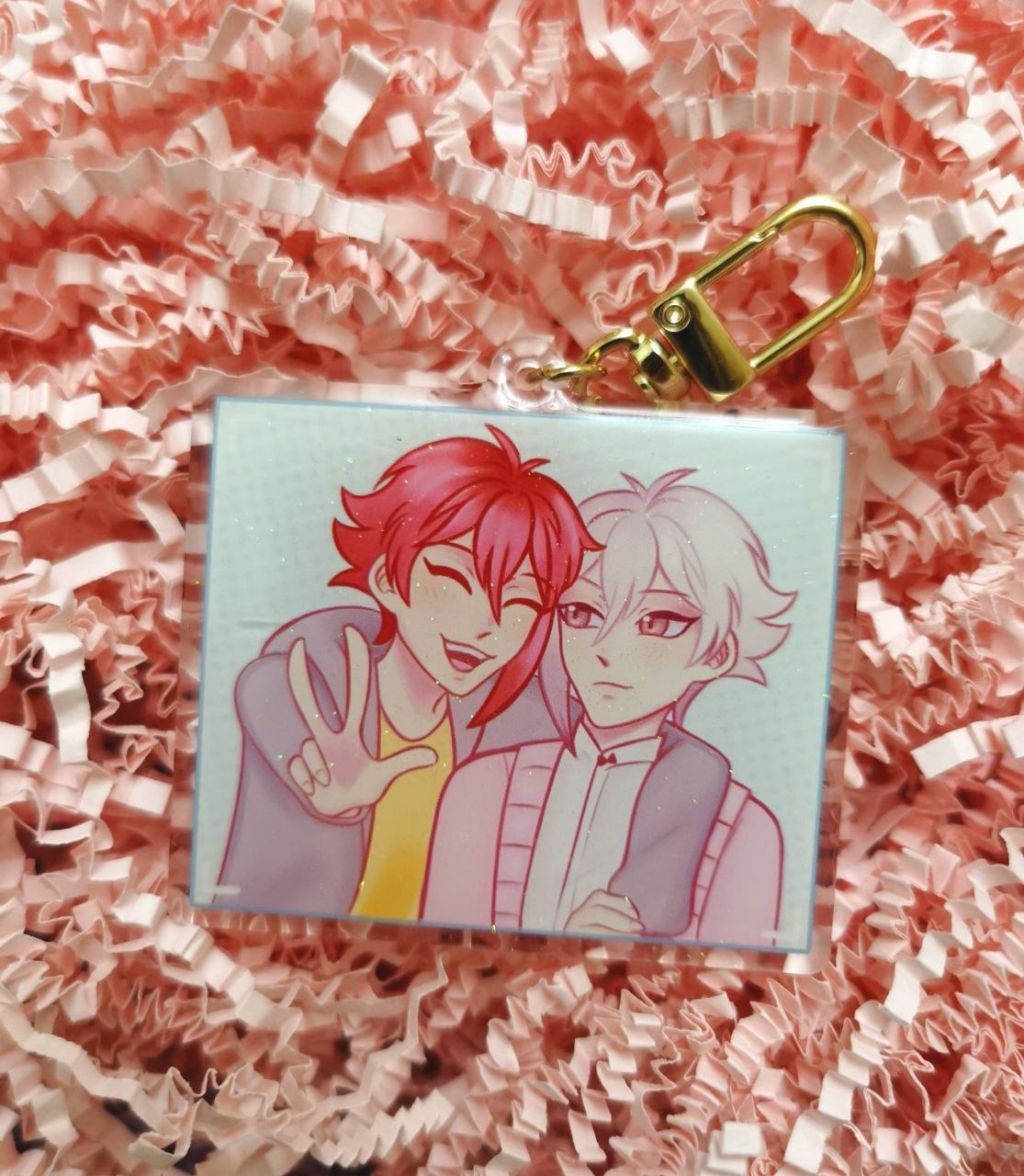 Брелок "Тенн, Рику"