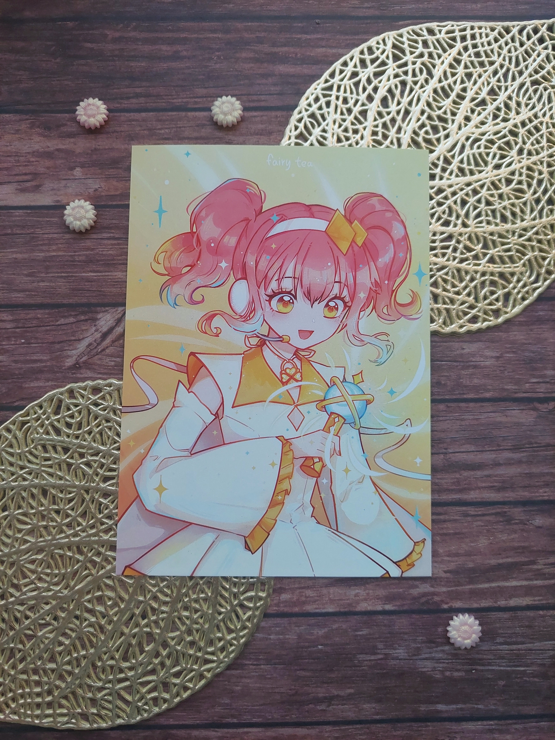 Открытка А6 Хинамори Аму (меловка)