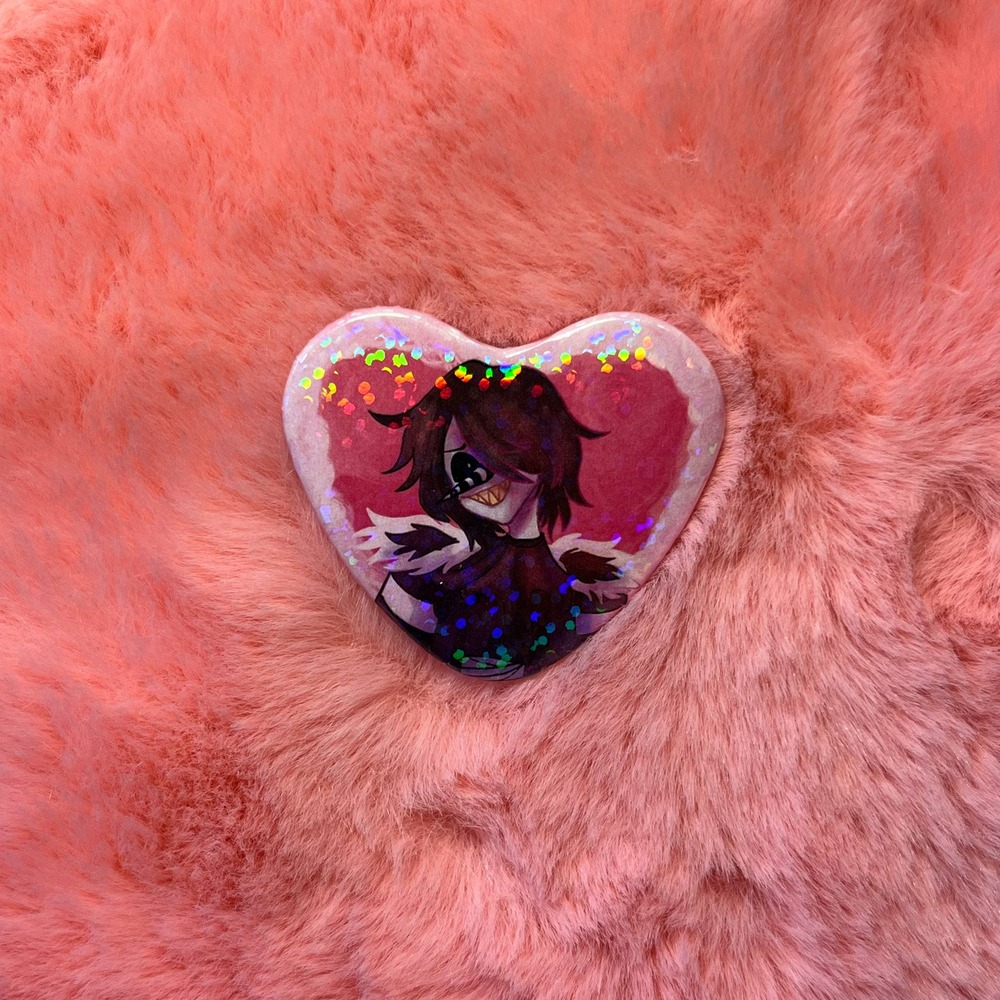 Значок-сердце С Джек