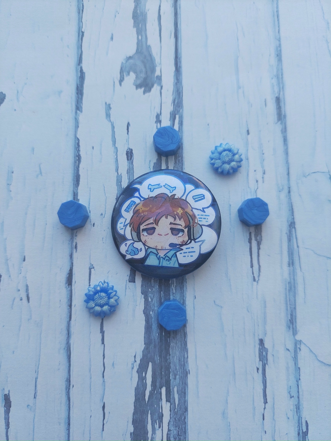 Значок 37мм Роберт