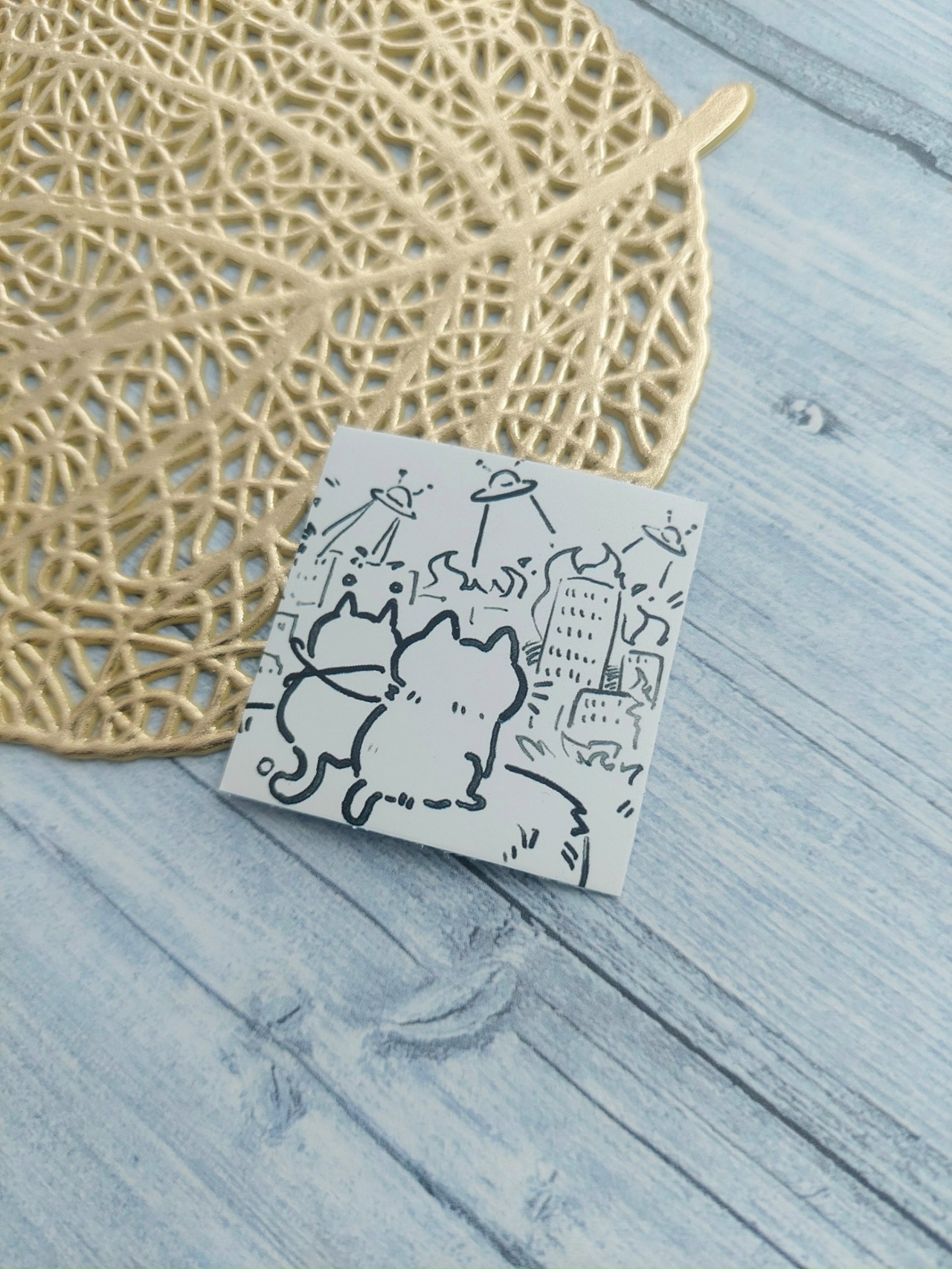 Стикер Котоапокалипсис