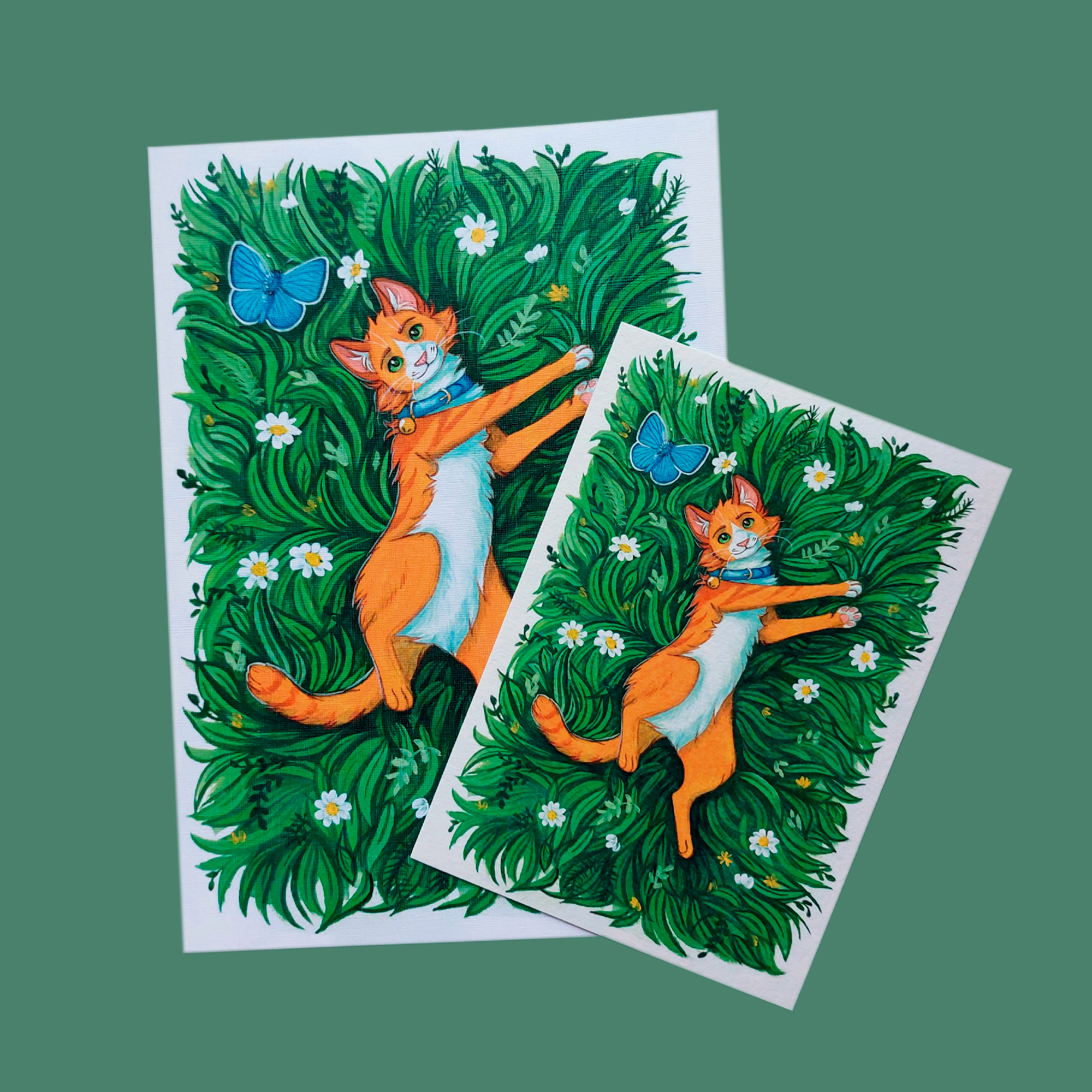 Открытка "Рыжик" А6