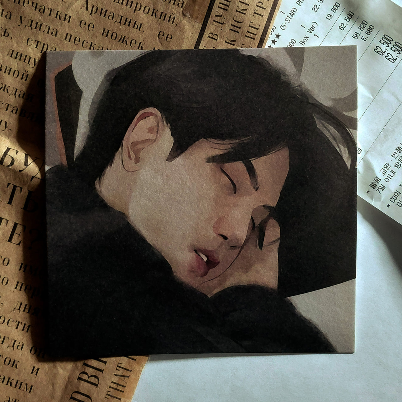 Открытка "Джисон спит"