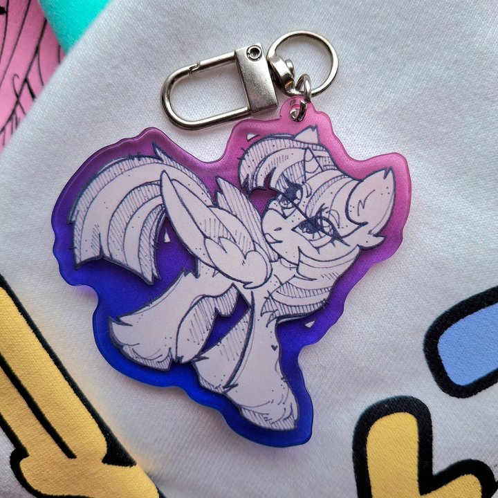 Брелок Твайлайт Яркие Градиенты