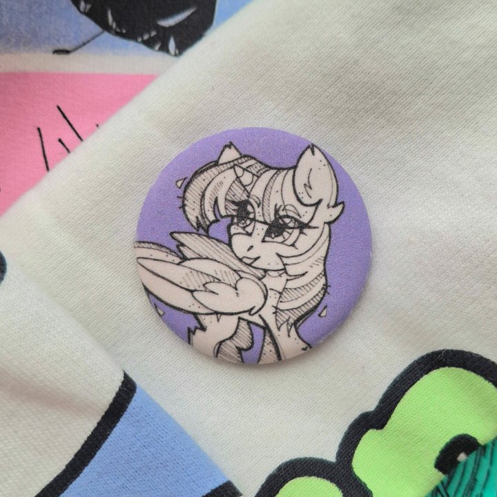 Значок Твайлайт к 15-летию MLP:FiM