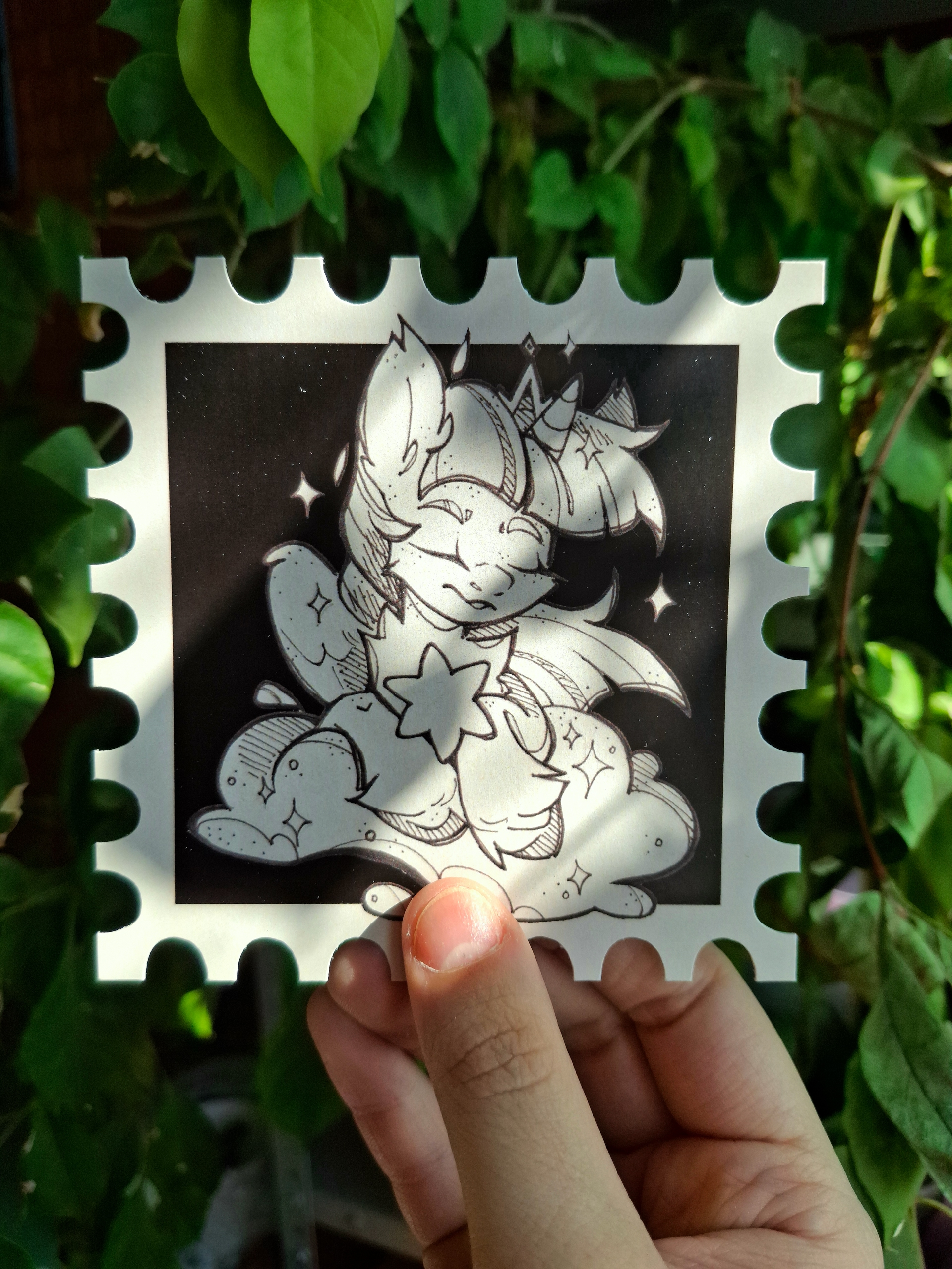 Открытка-марка Принцесса Твайлайт