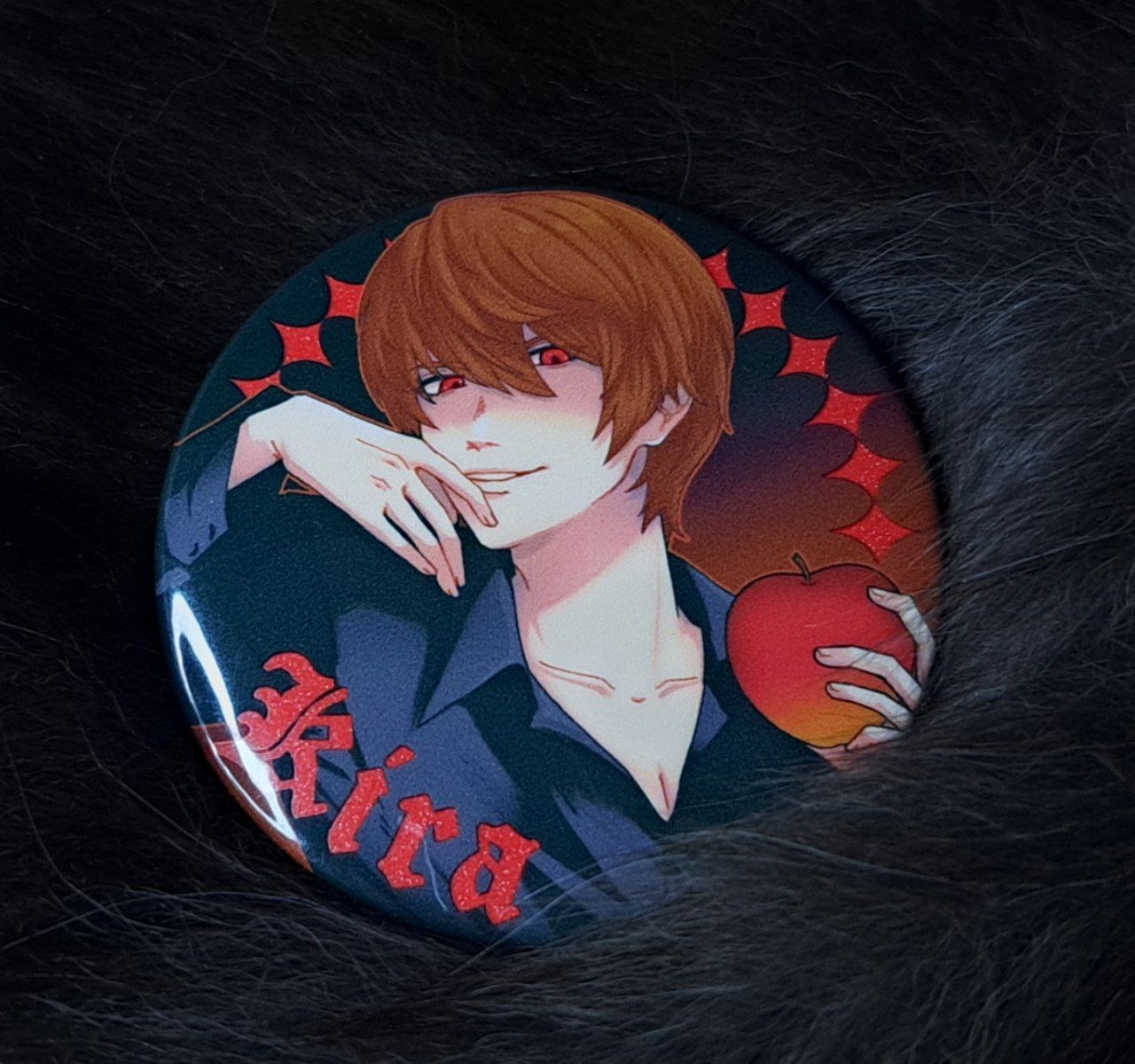 Значок (выб. голо.) Death Note Kira