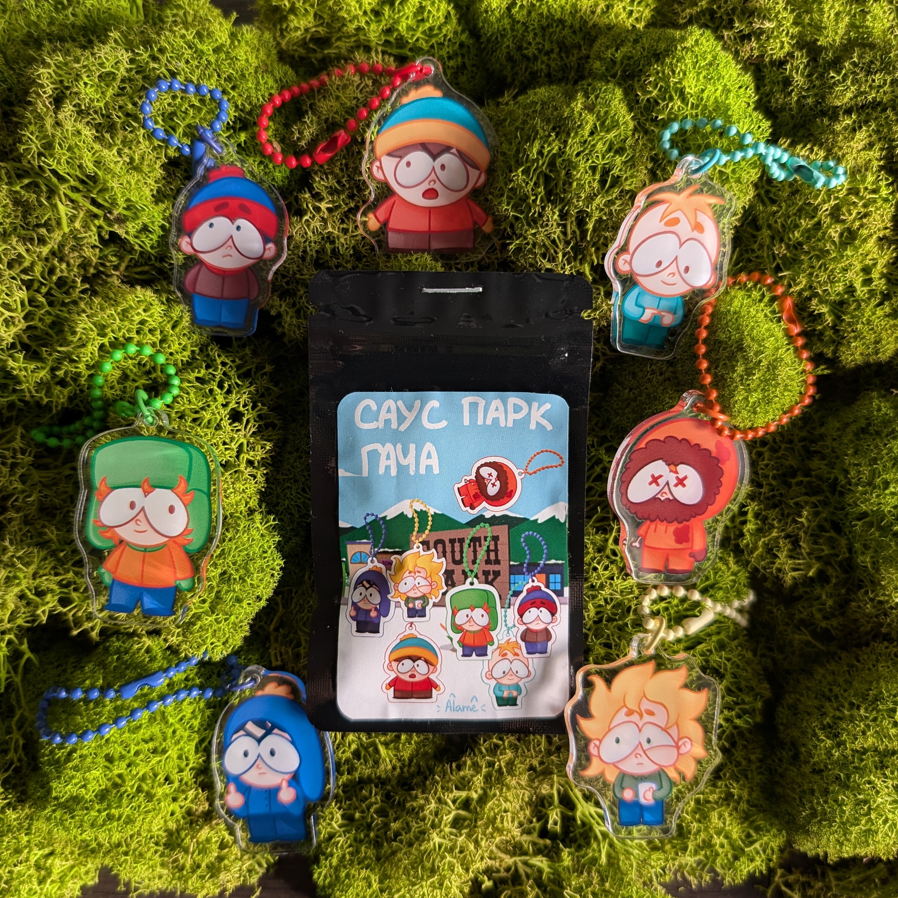 Гача-брелок саус парк