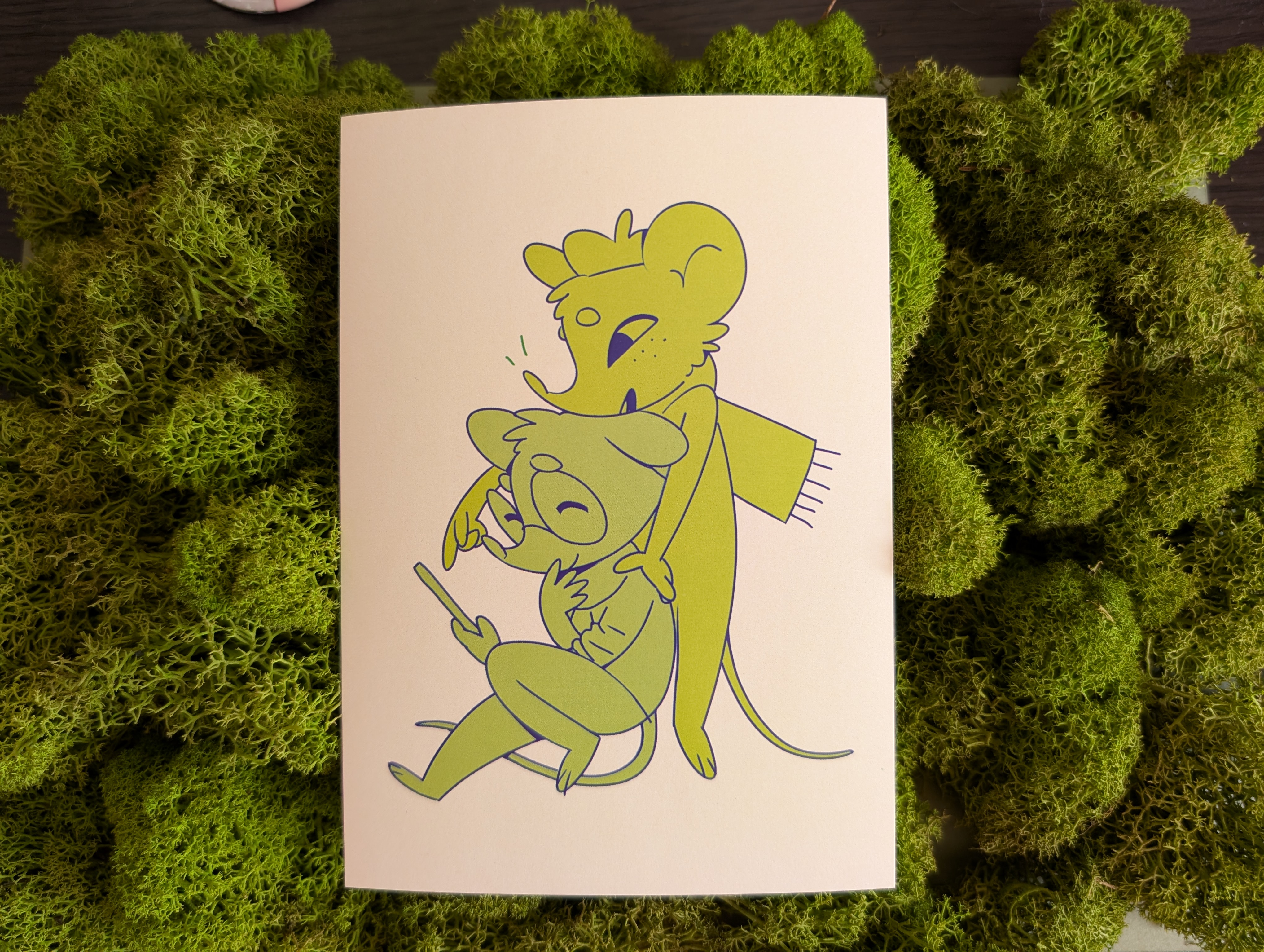 Принт А6 Академаркет 1 maplepun