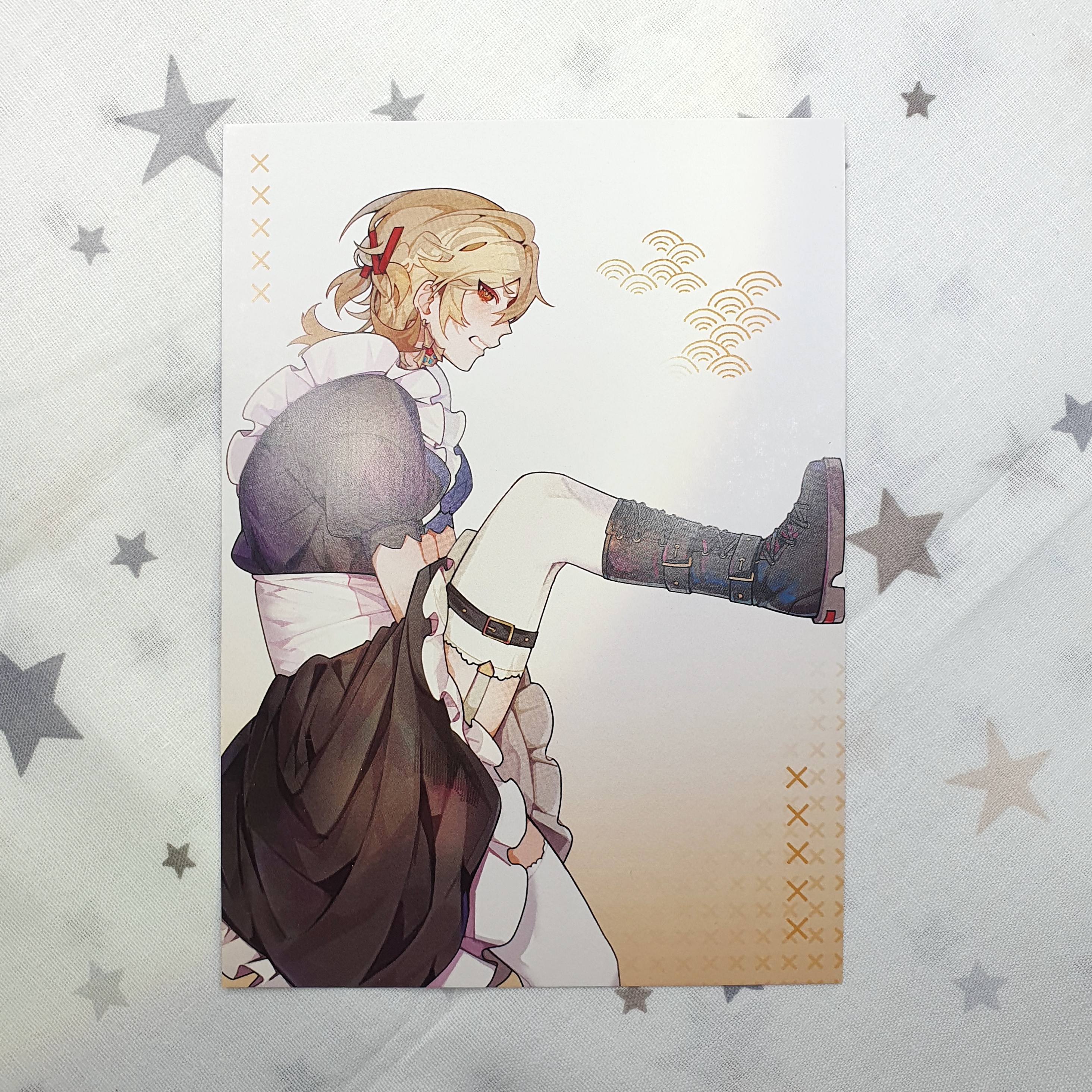 Принт А6 горничные, Кавех