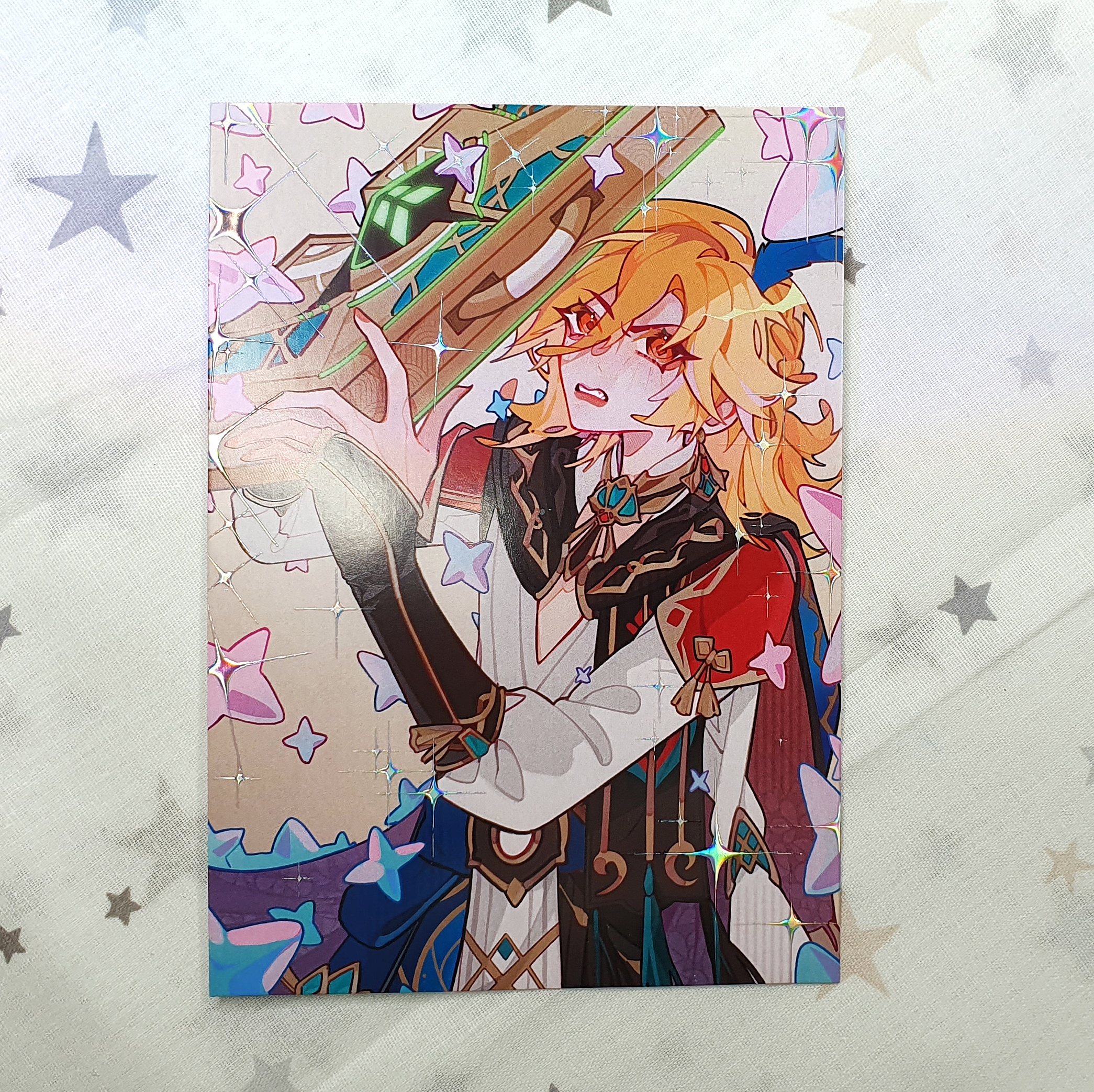 Принт А6 голография, Кавех