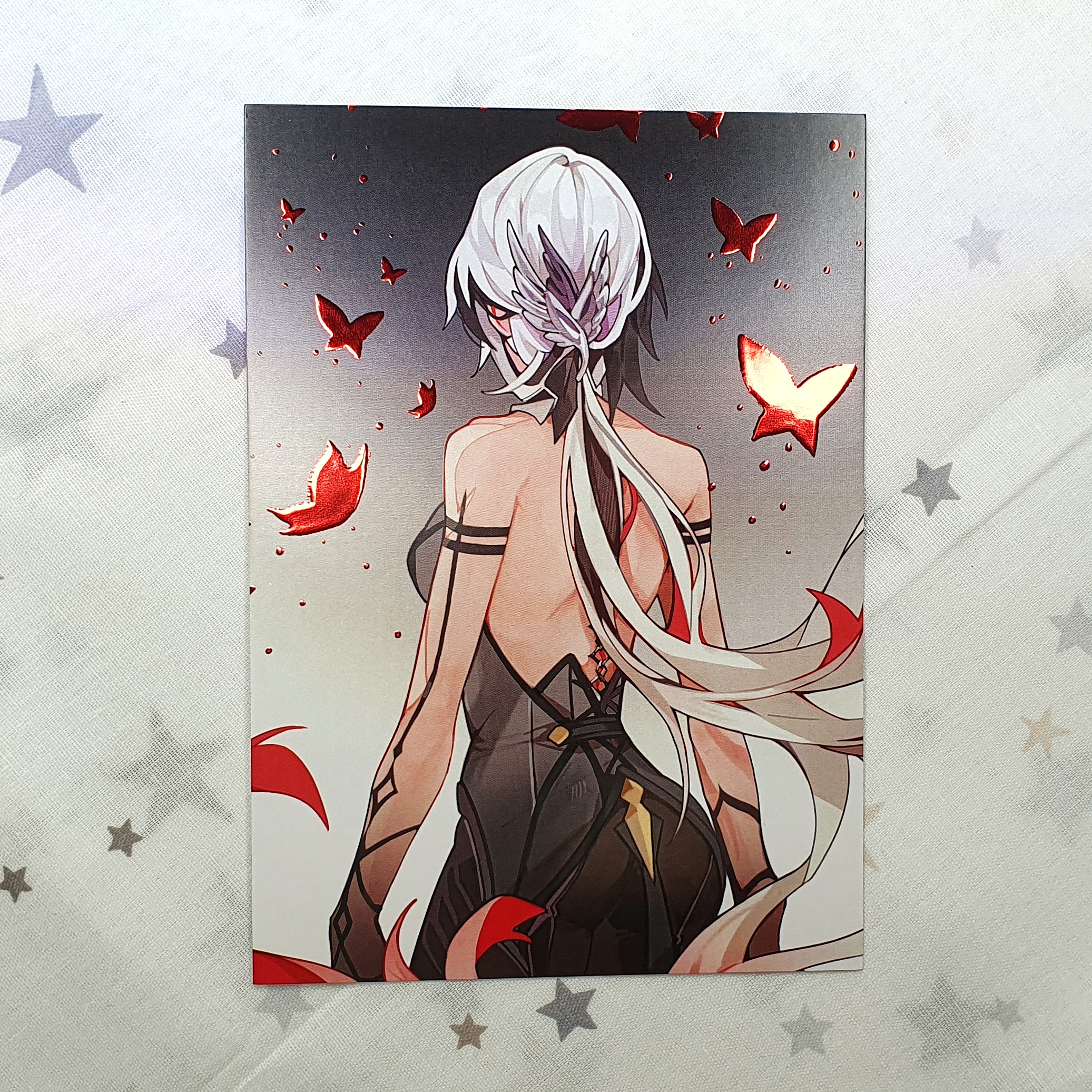 Принт А6 голография, Арлекино