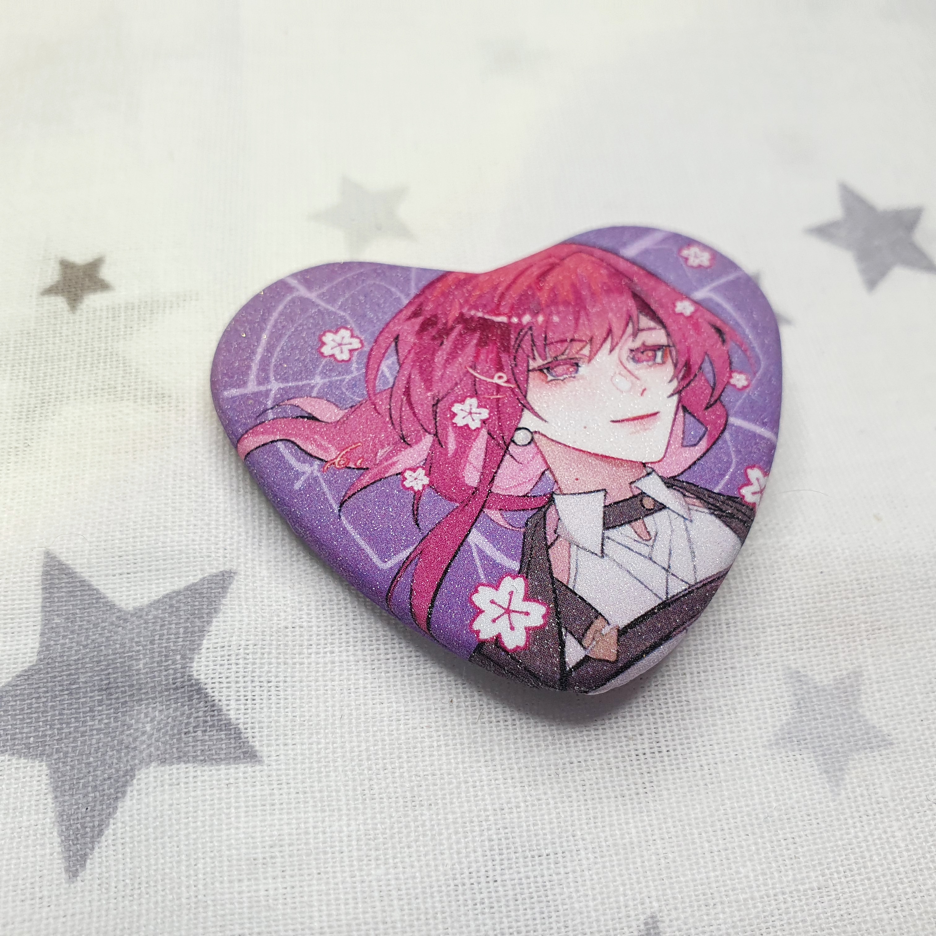 Значок-сердечко мини, Кафка