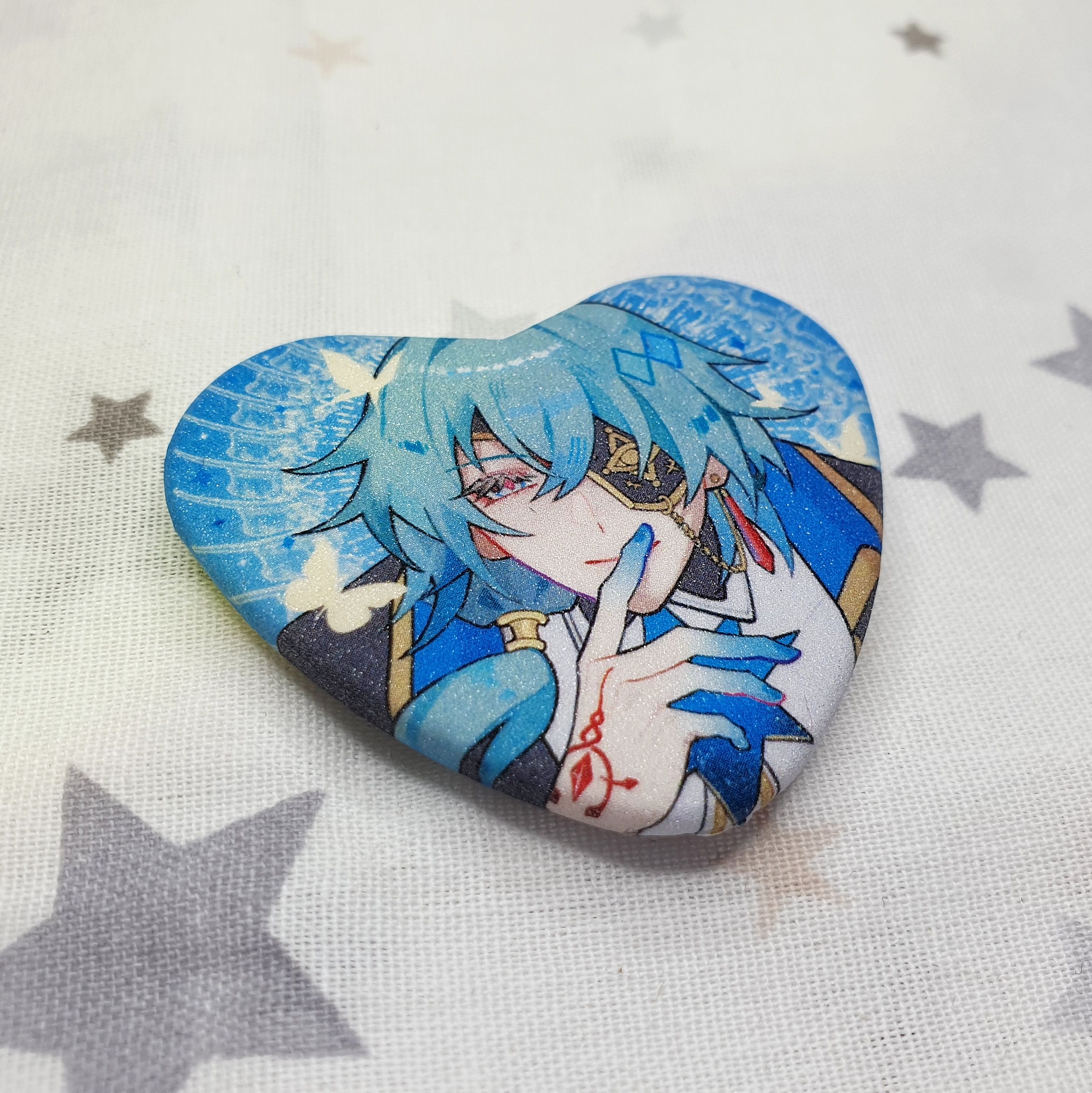 Значок-сердечко мини, Анакса