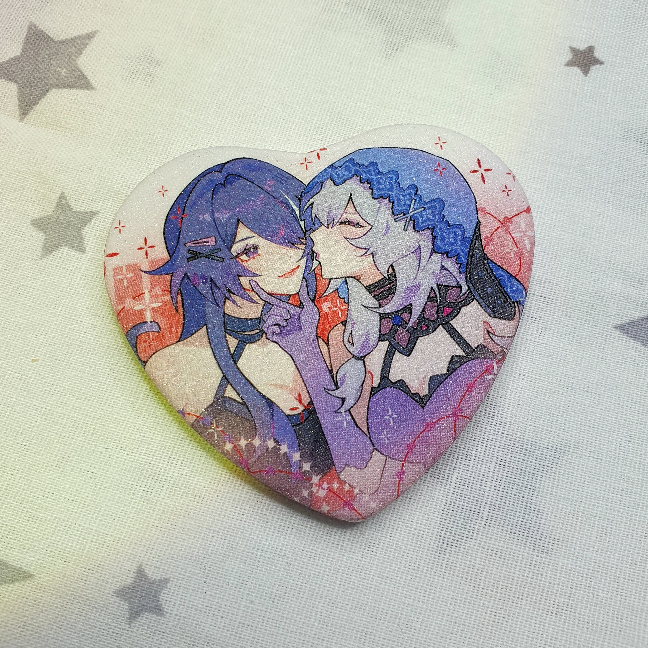 Значок-сердечко, Ахесвоны