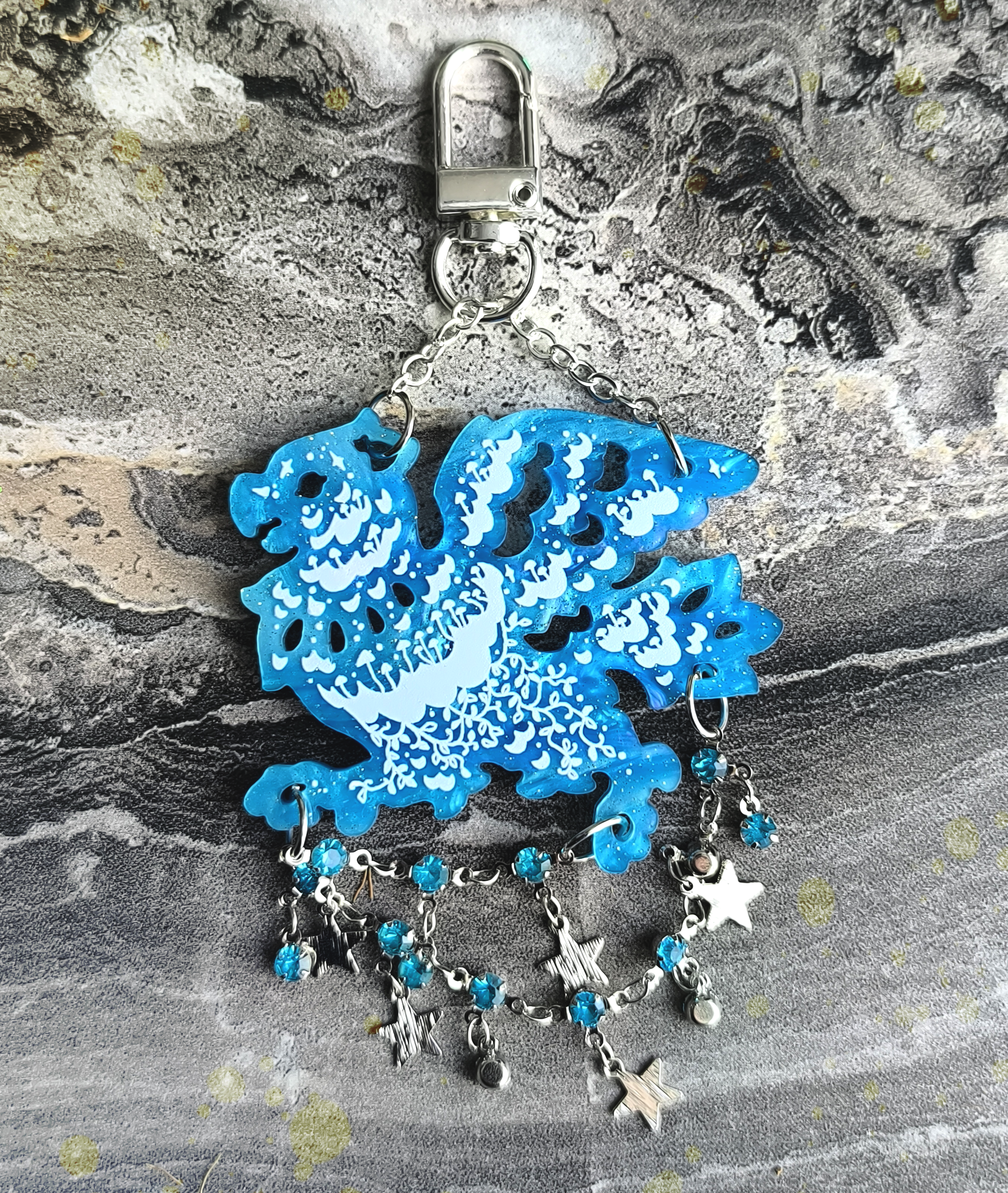 Брелок "Морозные узоры" Орёл