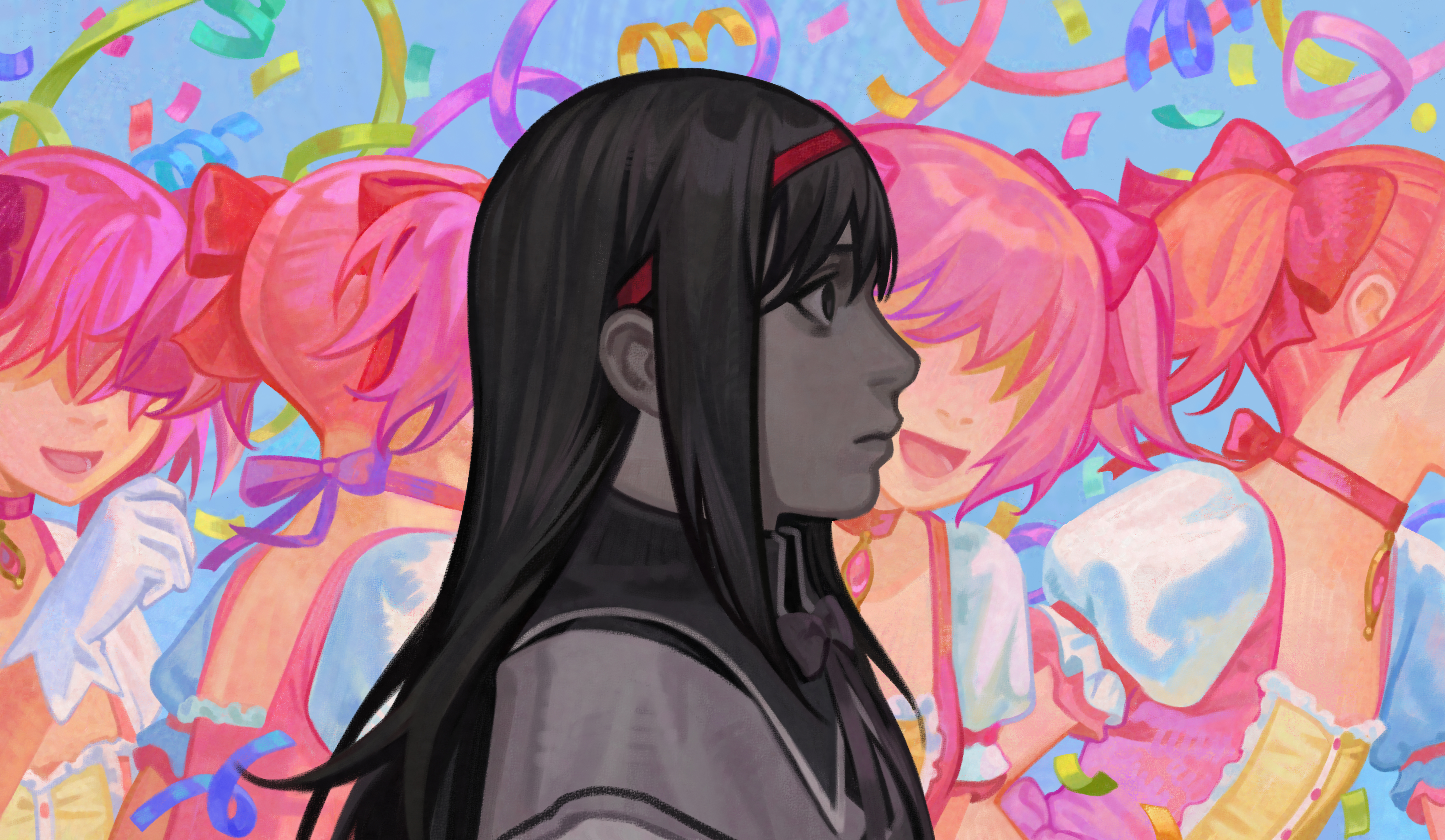 Открытка "Мадока Цикл"