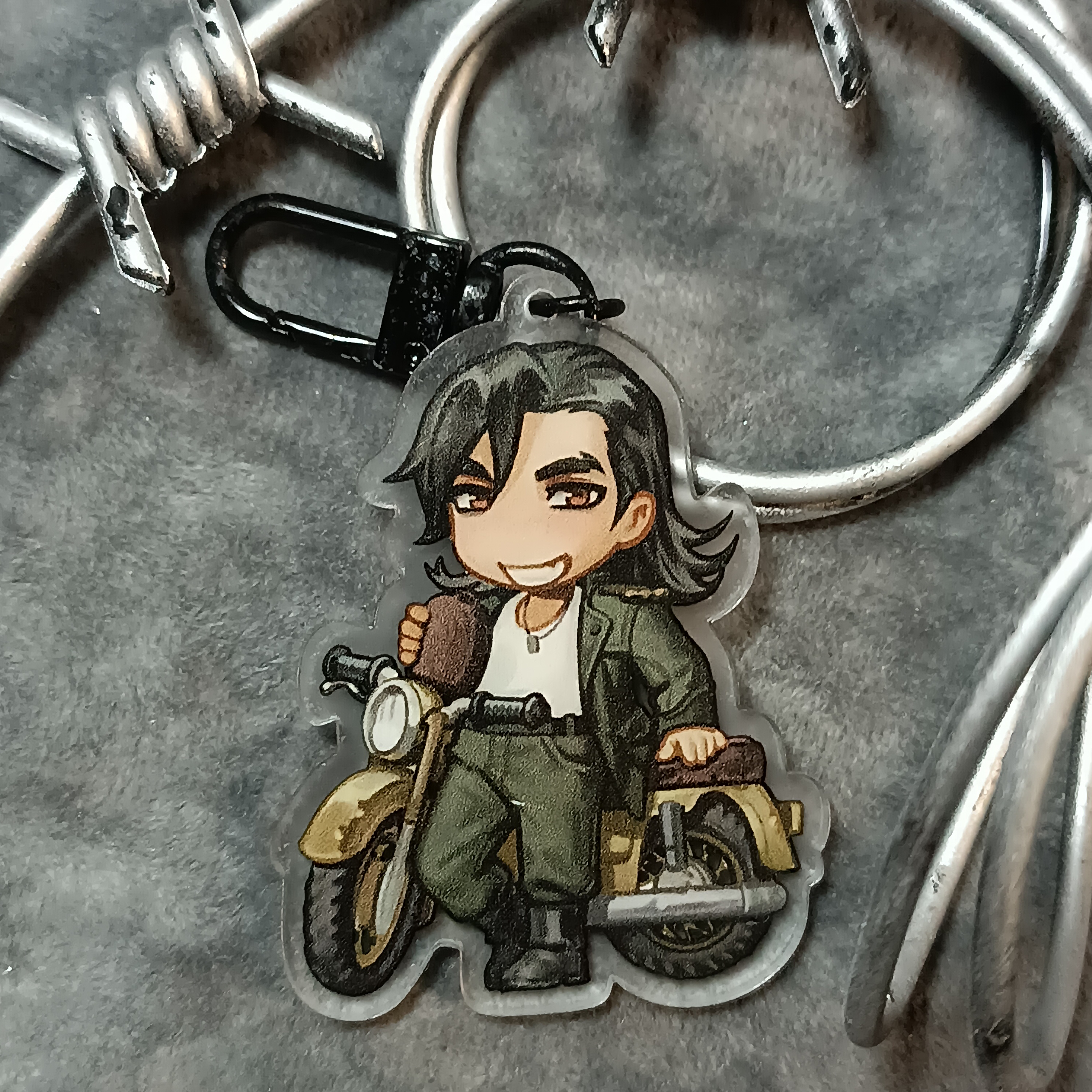 Брелок ”ОС Анри” акрил под стеклом