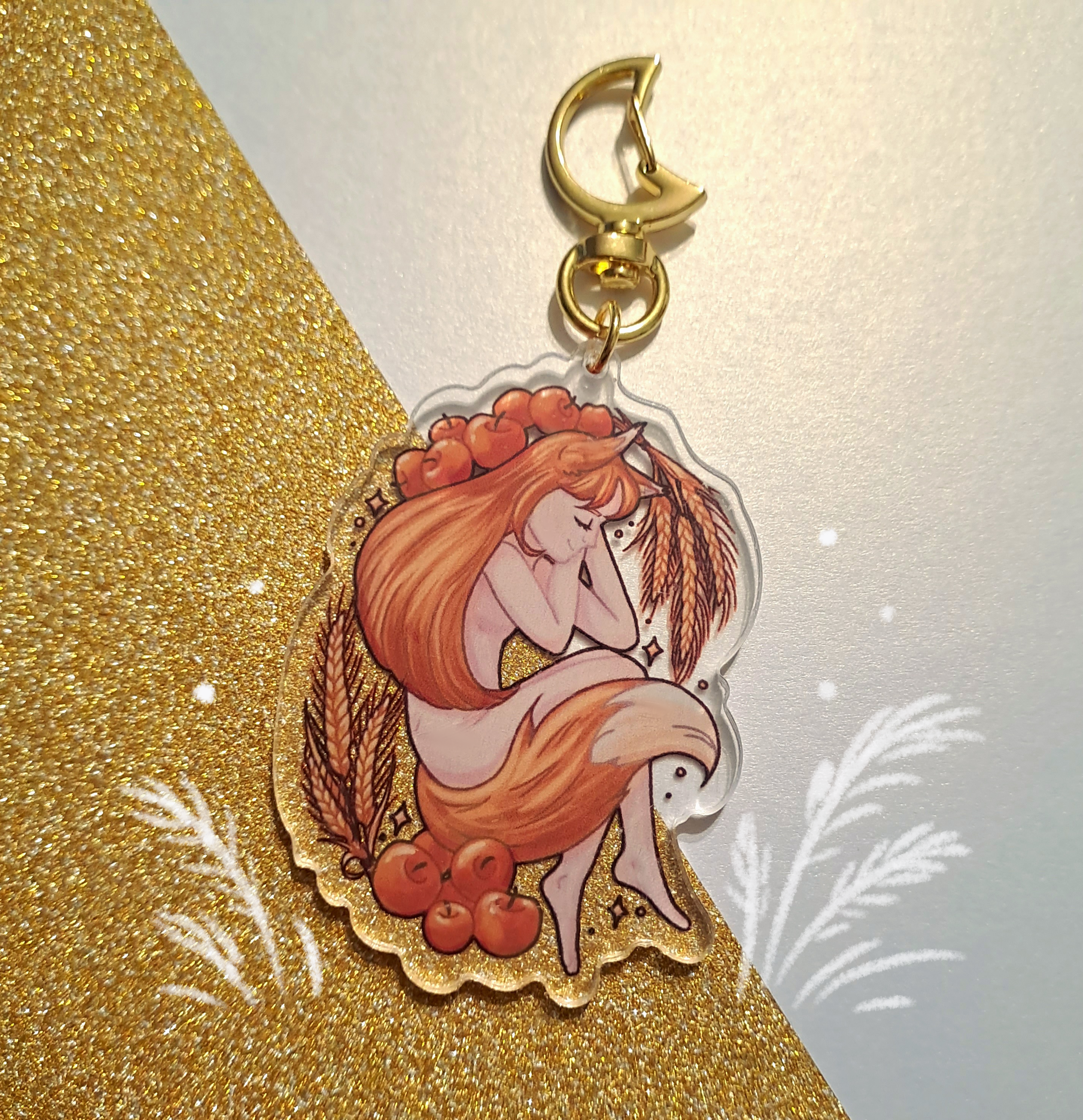 Брелок "Волчица Холо"