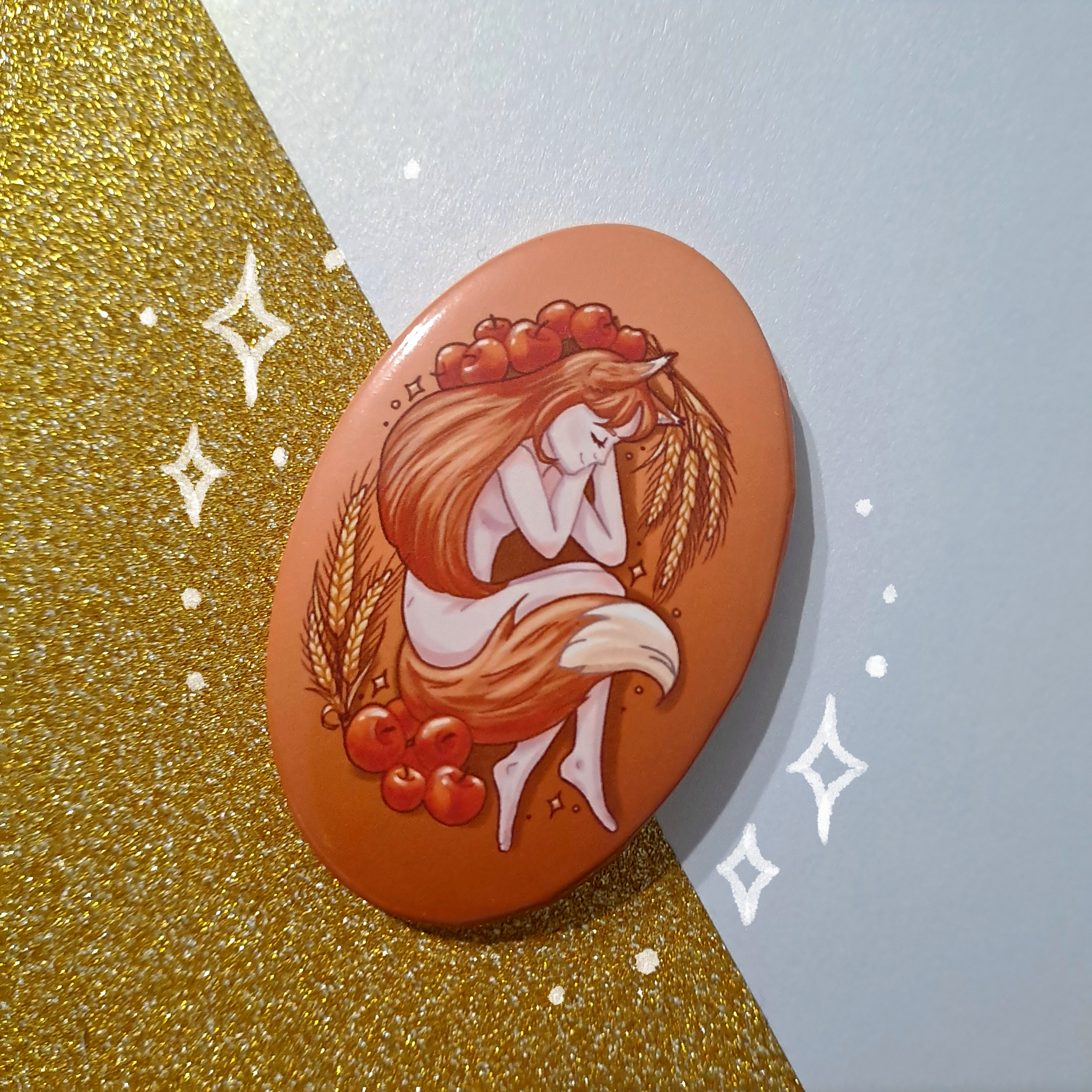 Значок "Волчица Холо"