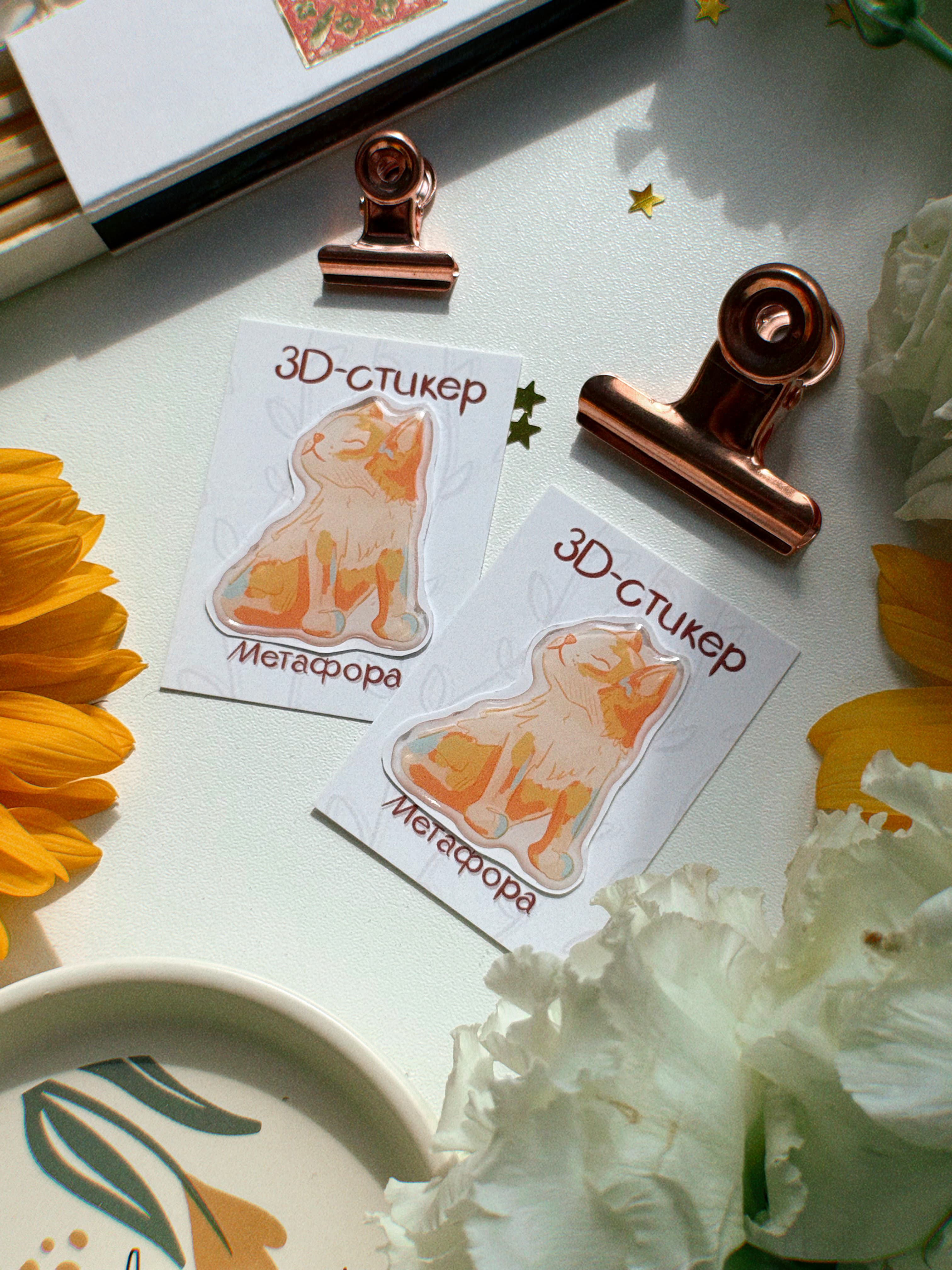 д стикер Котик