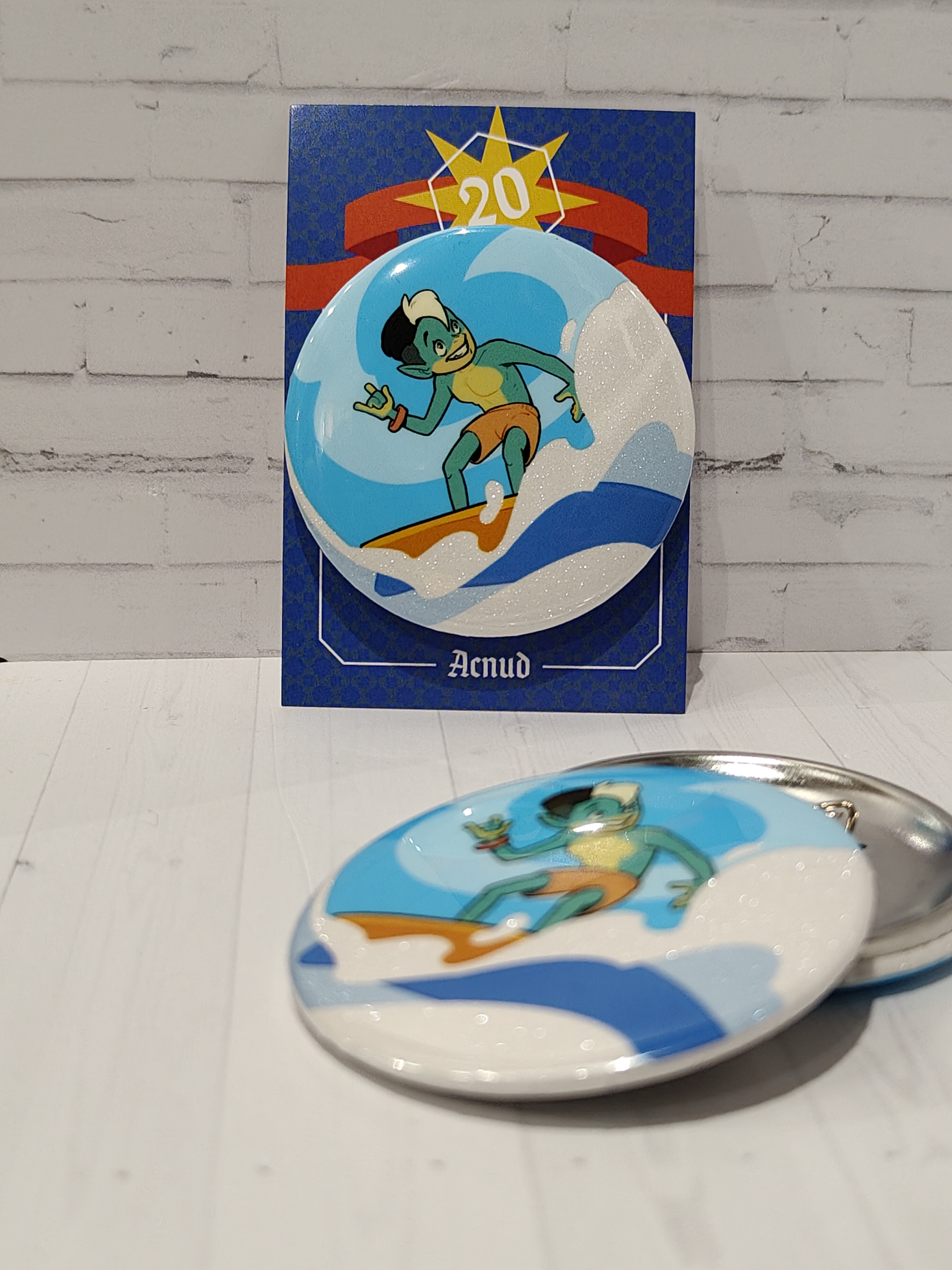 Значок Mighty nein - Фьорд - DnD